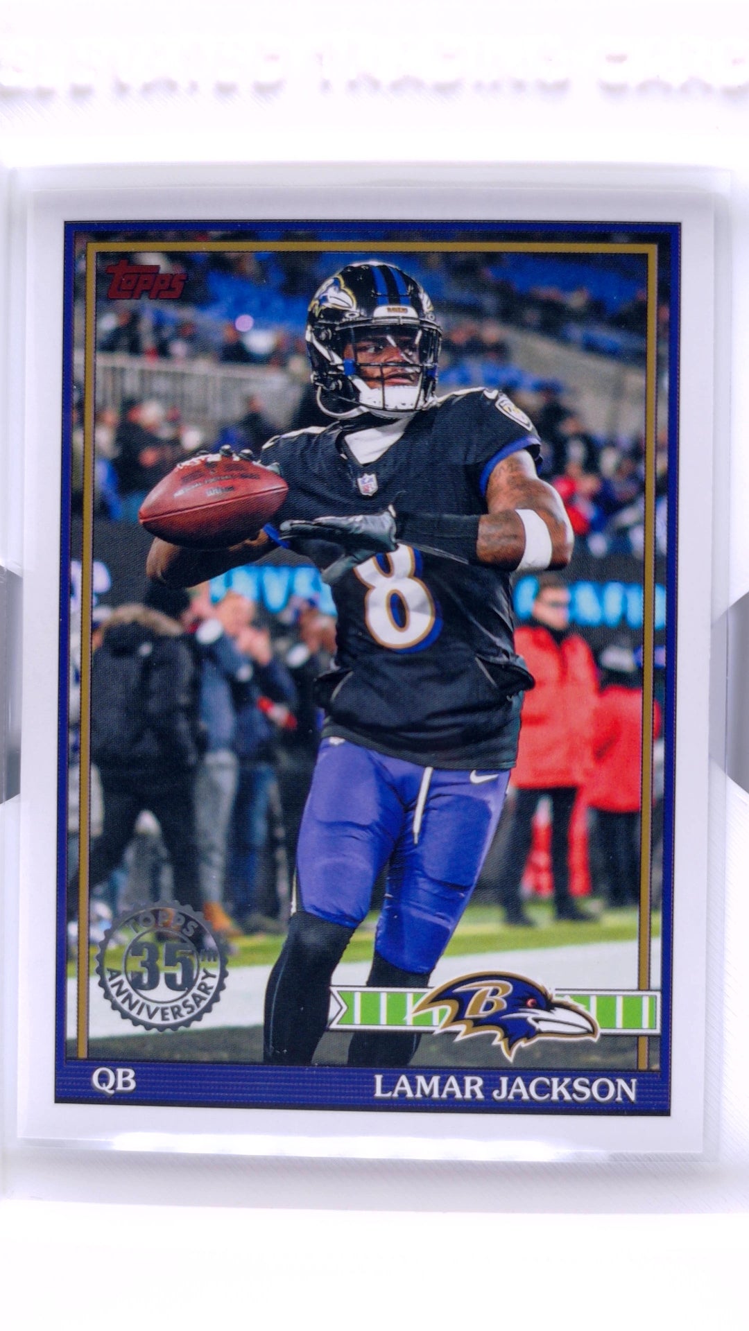 #91TF-7 Lamar Jackson - front