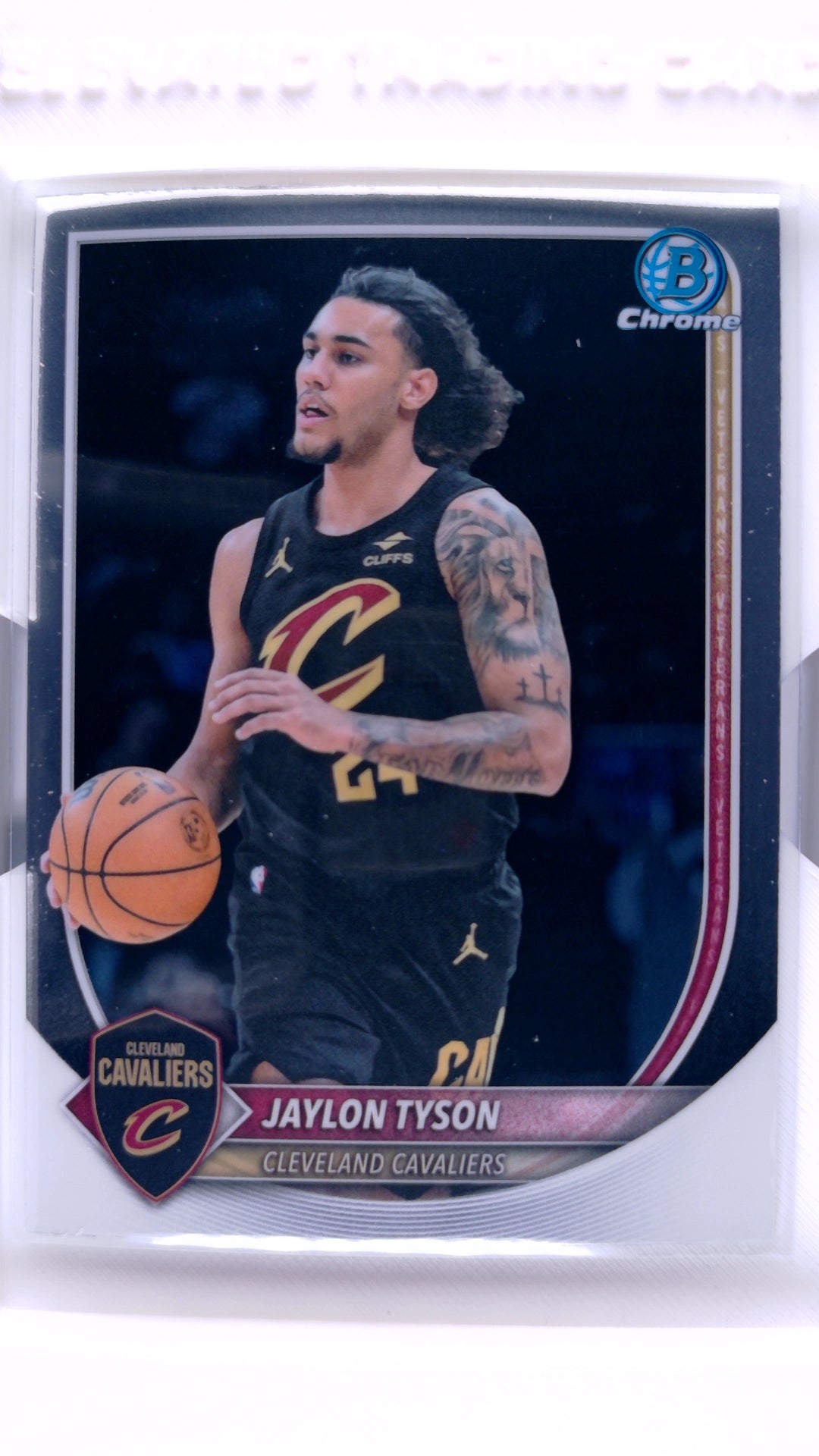 #BCV-173 Jaylon Tyson Chrome - front