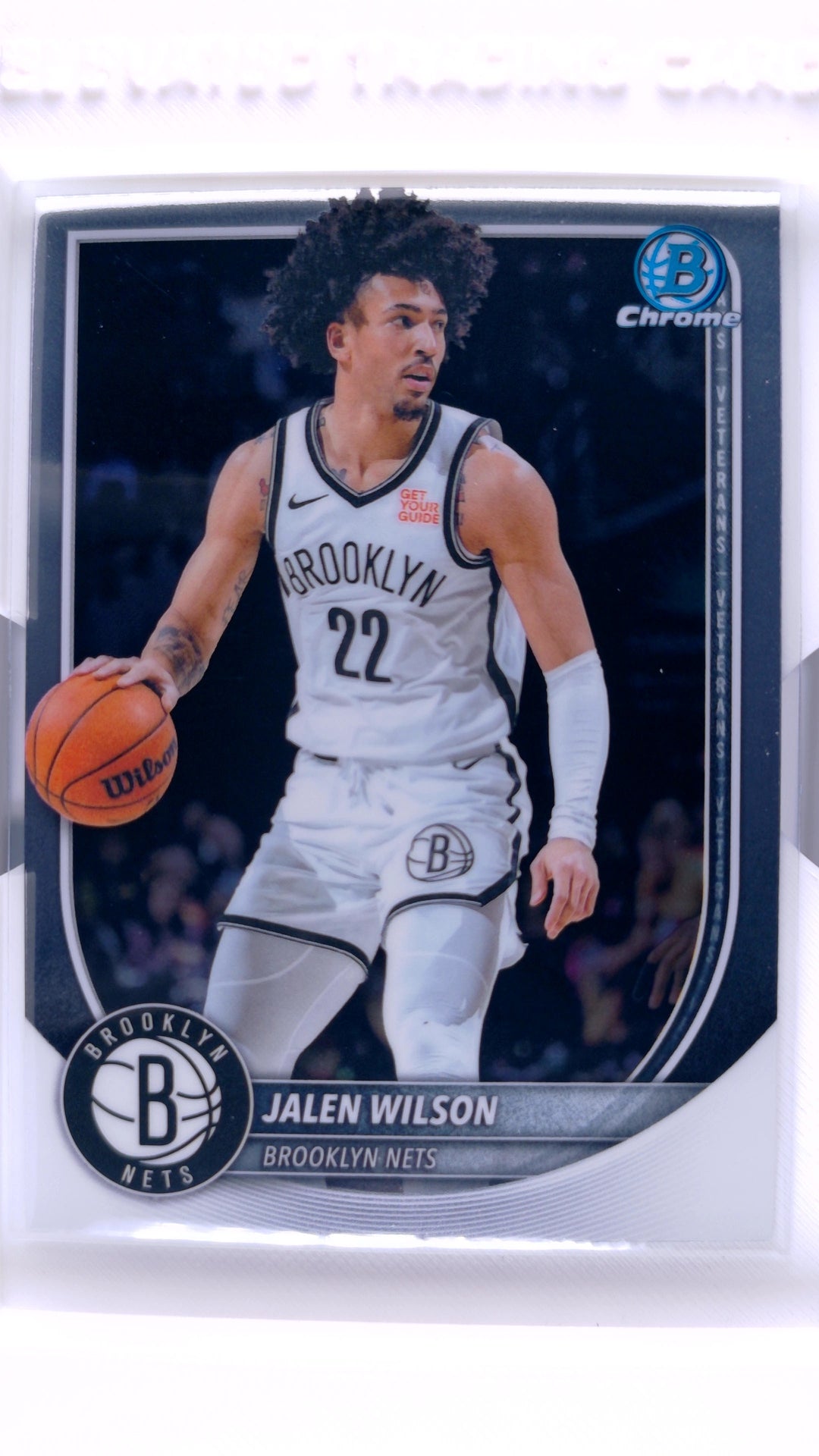 #BCV-60 Jalen Wilson Chrome - front