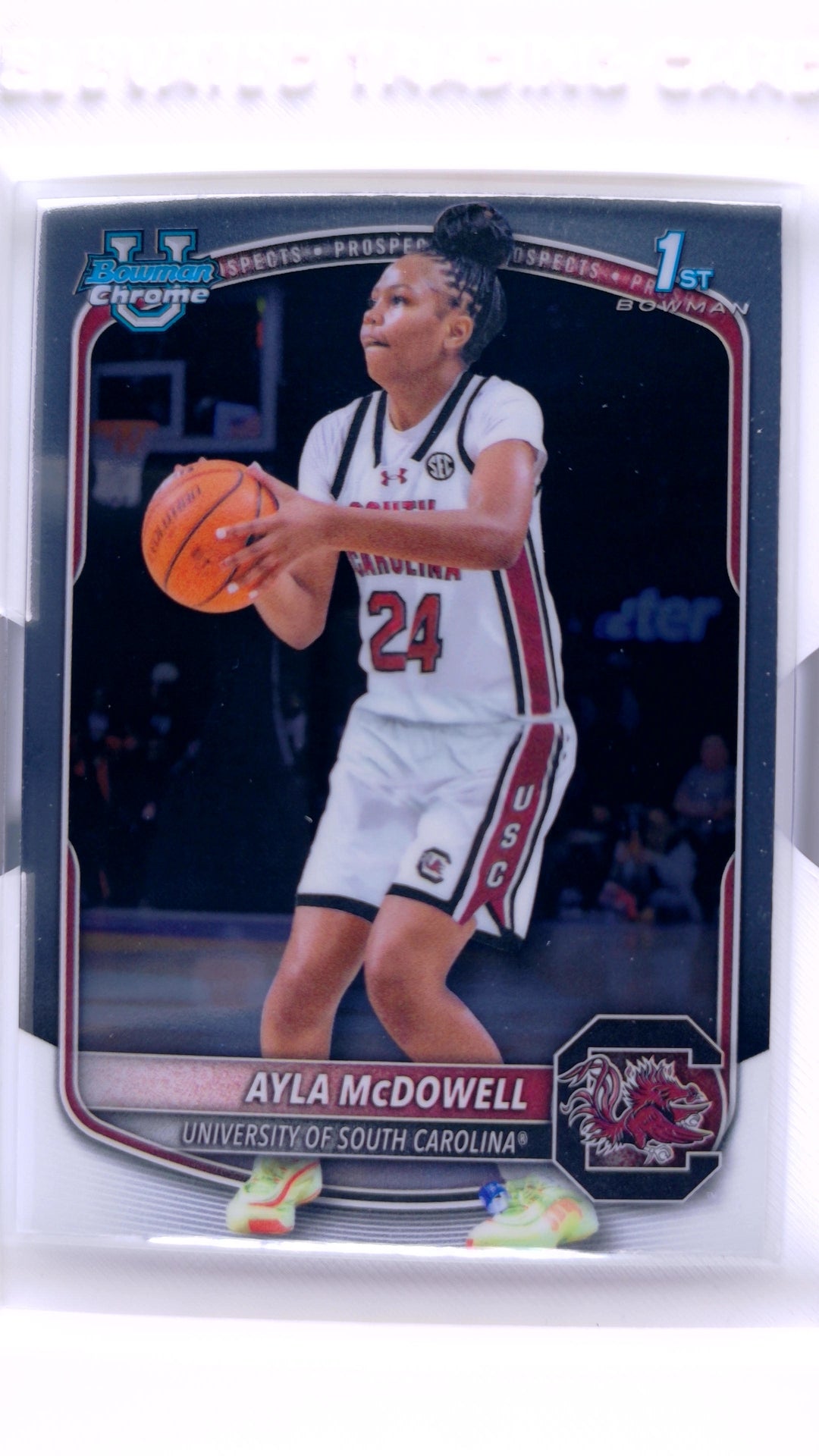 #BCP-84 Ayla McDowell Chrome Prospects - front