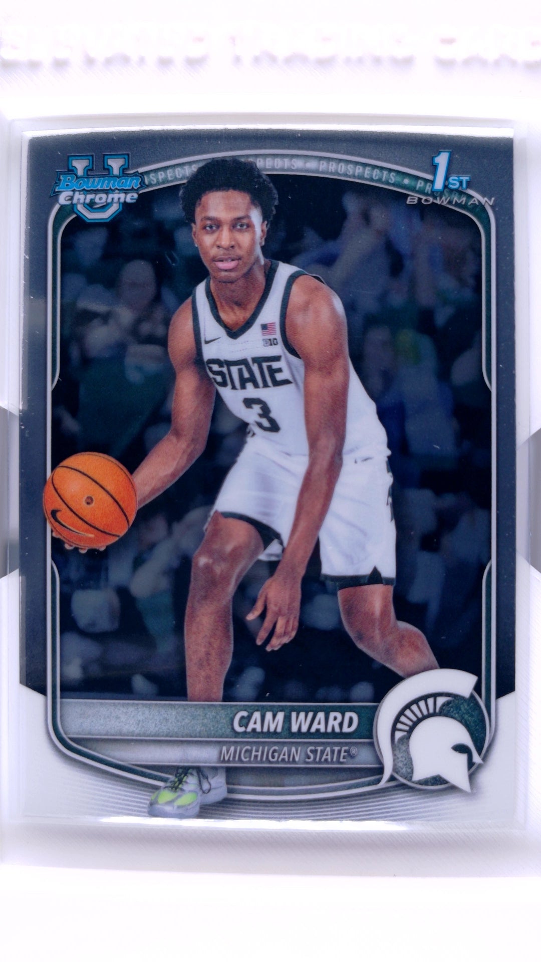 #BCP-53 Cam Ward Chrome Prospects - front