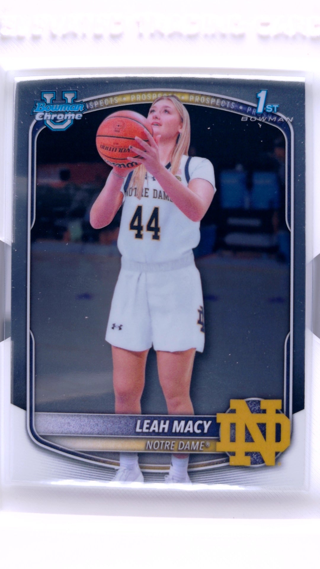 #BCP-61 Leah Macy Chrome Prospects - front