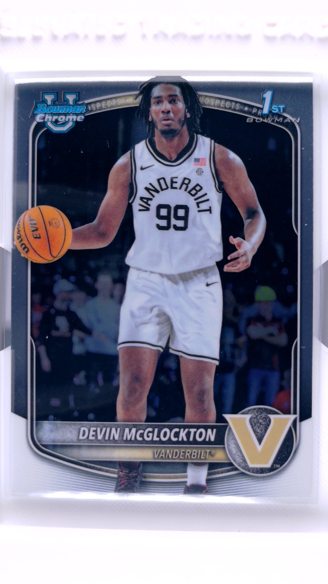#BCP-56 Devin McGlockton Chrome Prospects - front