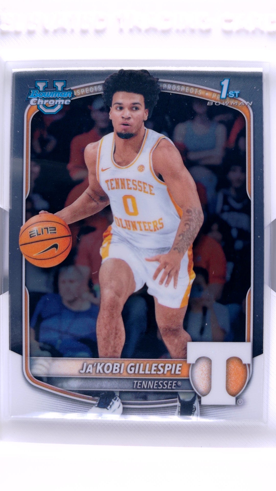 #BCP-58 Ja'Kobi Gillespie Chrome Prospects - front