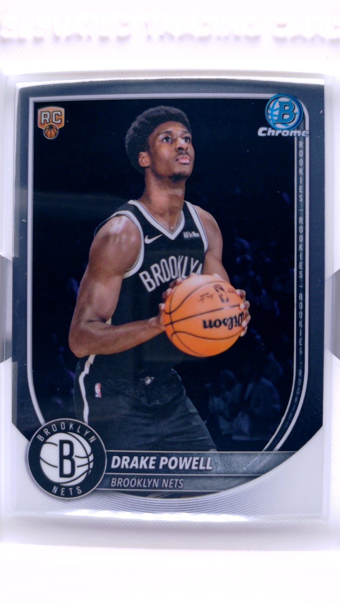 #BCV-22 Drake Powell Rookie Chrome - front