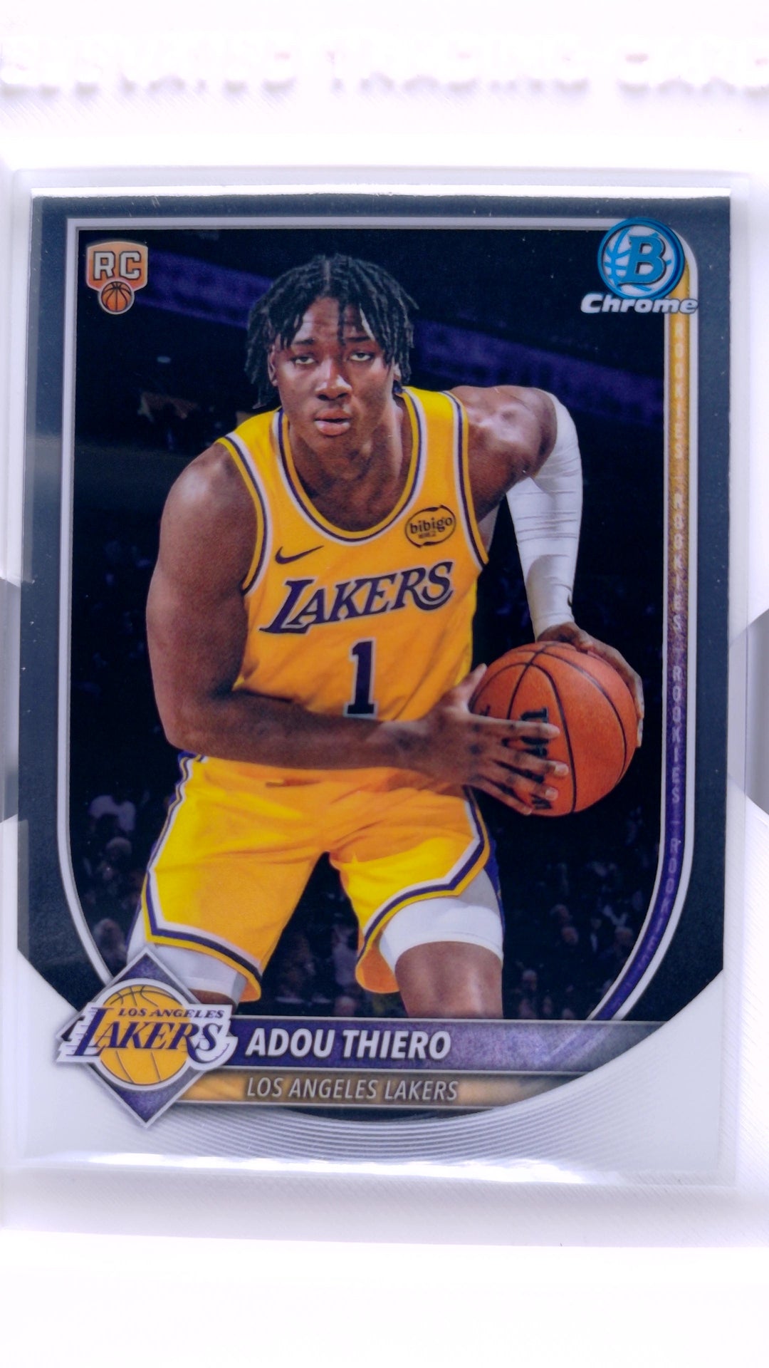 #BCV-36 Adou Thiero Rookie Chrome - front