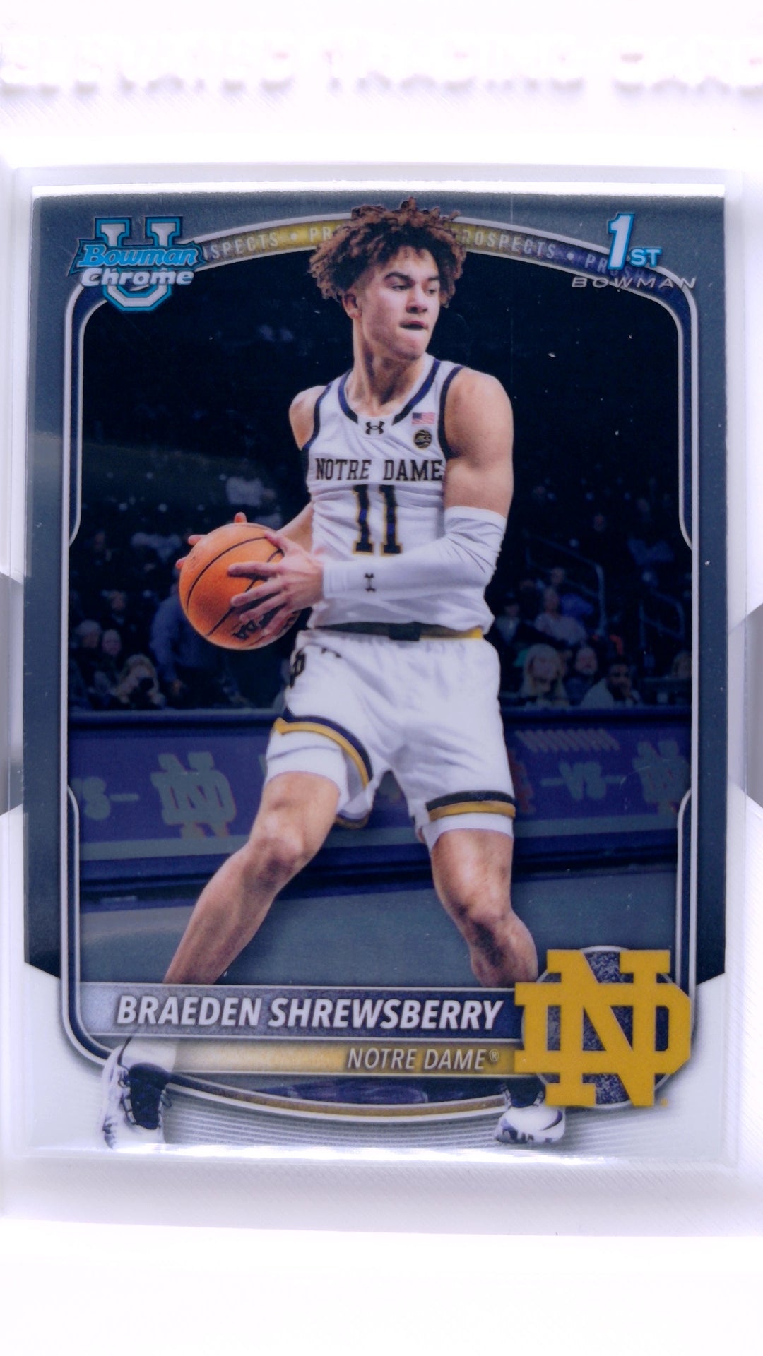 #BCP-29 Braeden Shrewsberry Chrome Prospects - front