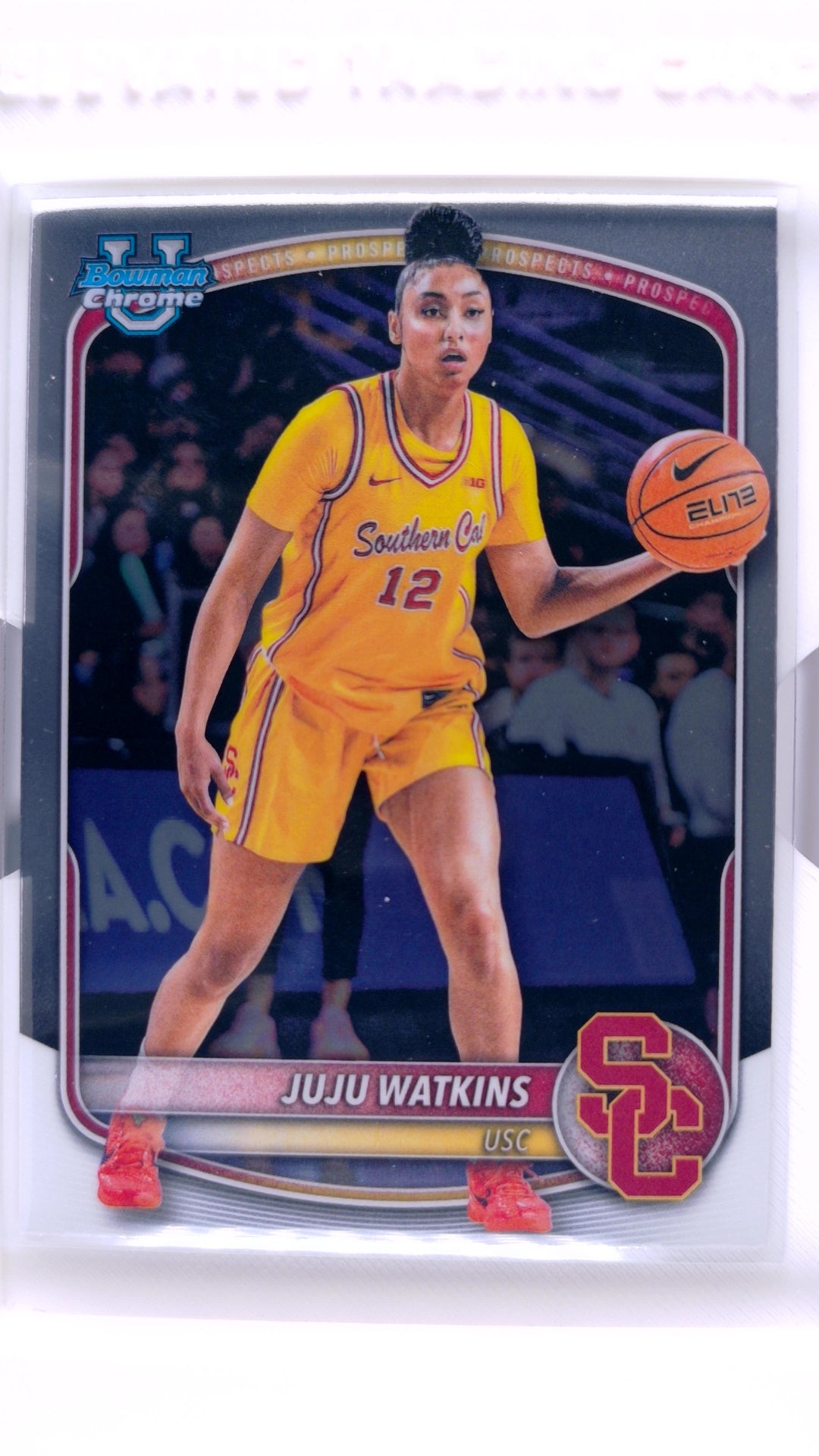 #BCP-96 Juju Watkins Chrome Prospects - front