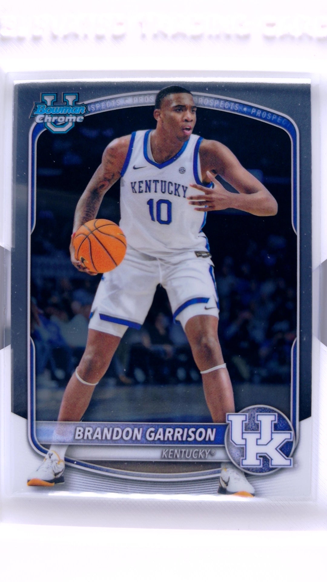 #BCP-97 Brandon Garrison Chrome Prospects - front