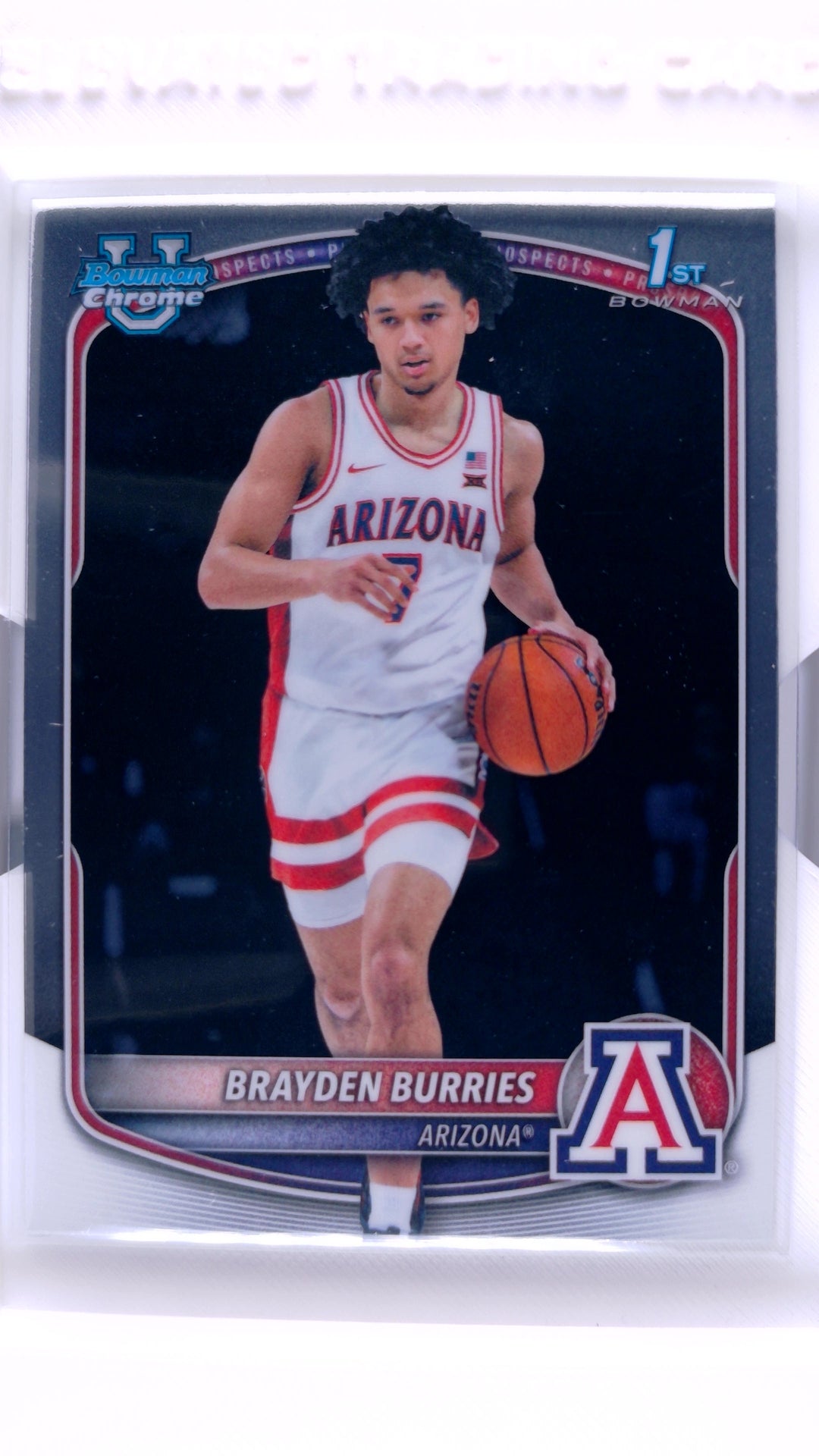 #BCP-51 Brayden Burries Chrome Prospects - front