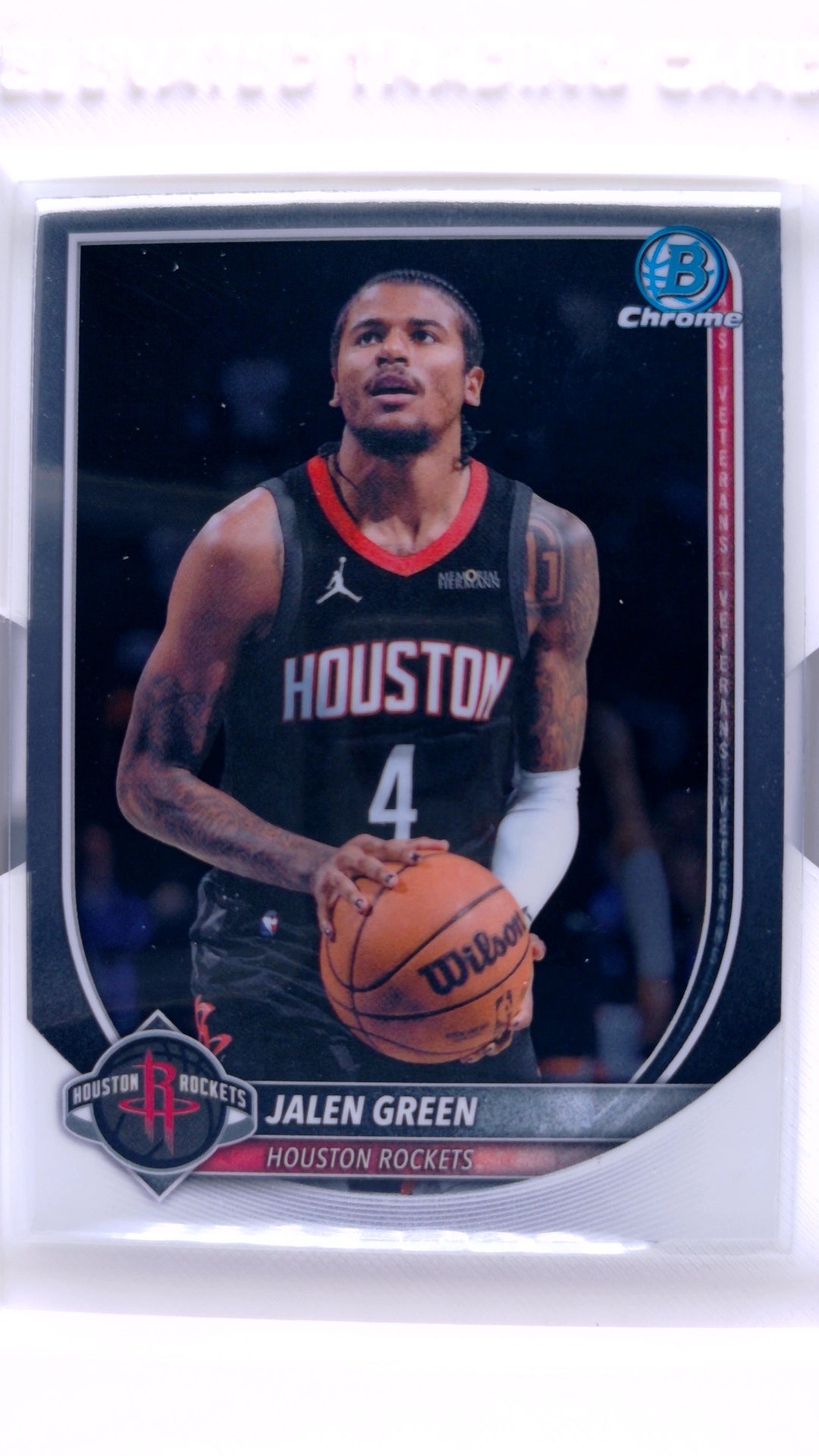 #BCV-199 Jalen Green Chrome - front