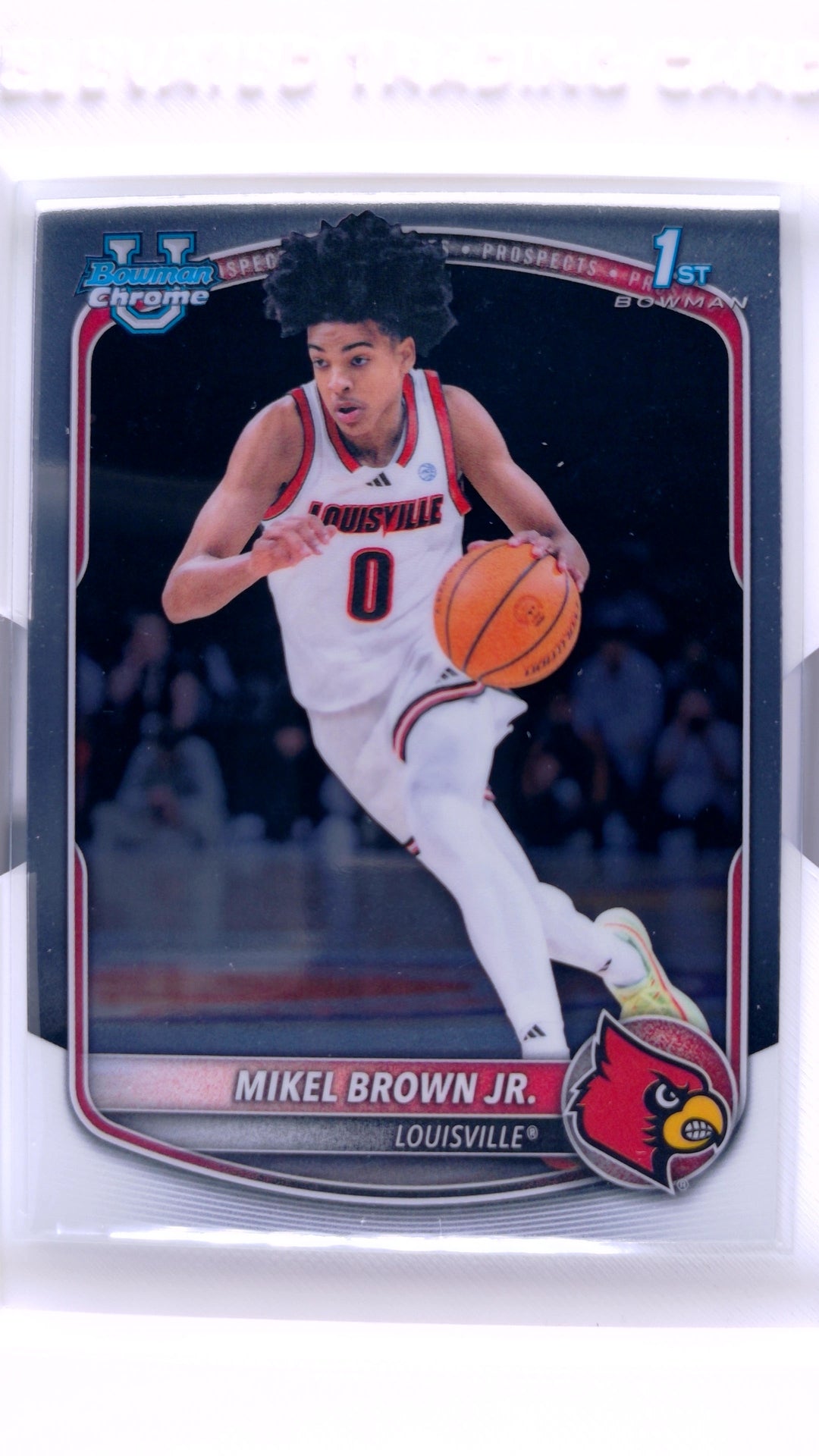 #BCP-12 Mikel Brown Jr. Chrome Prospects - front