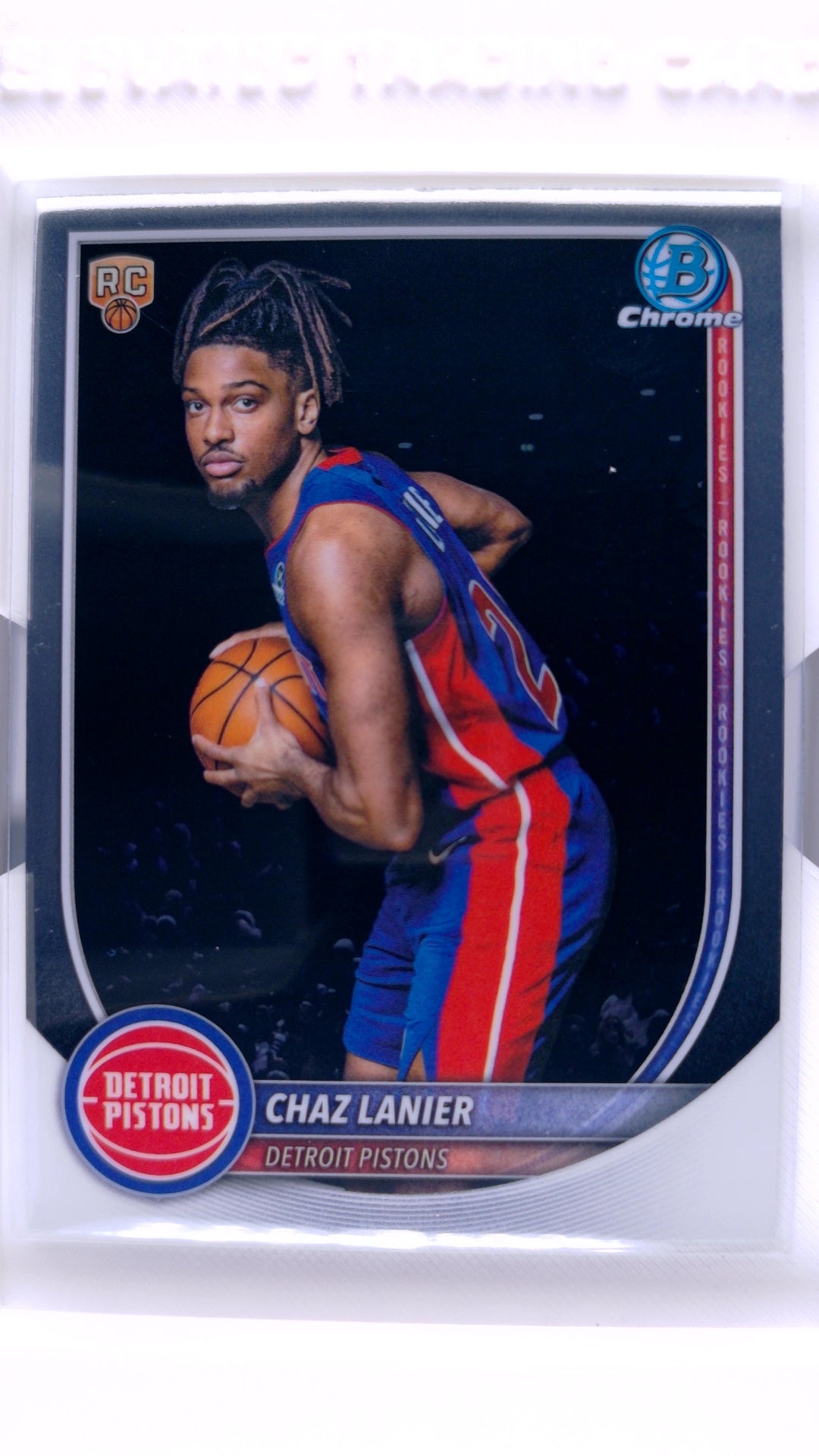 #BCV-38 Chaz Lanier Rookie Chrome - front