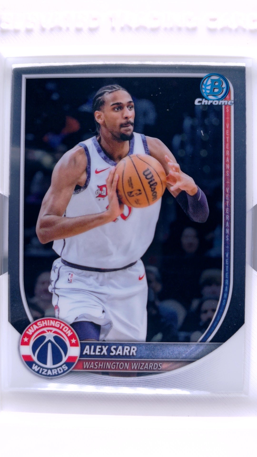 #BCV-99 Alex Sarr Chrome - front