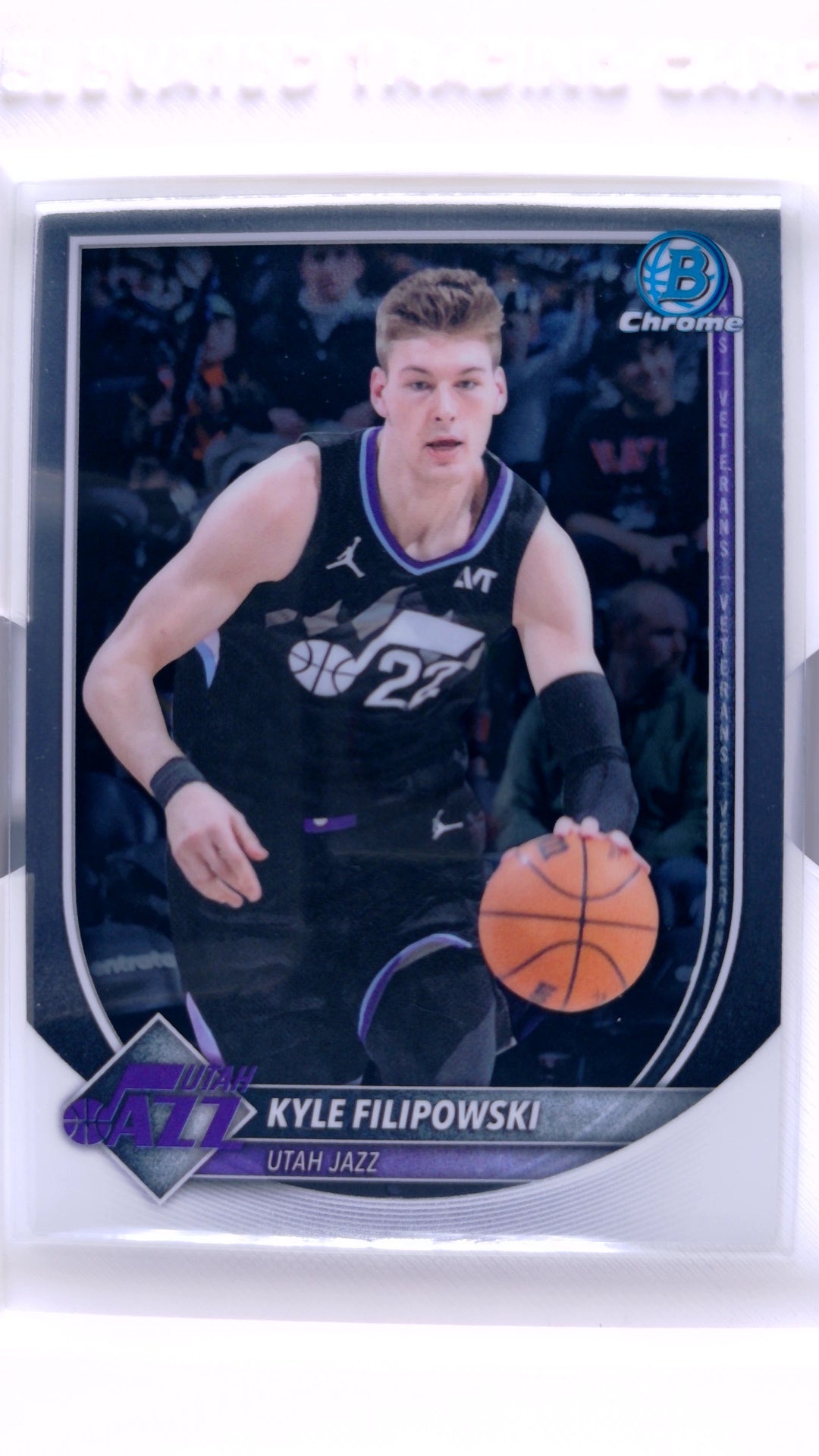 #BCV-113 Kyle Filipowski Chrome - front