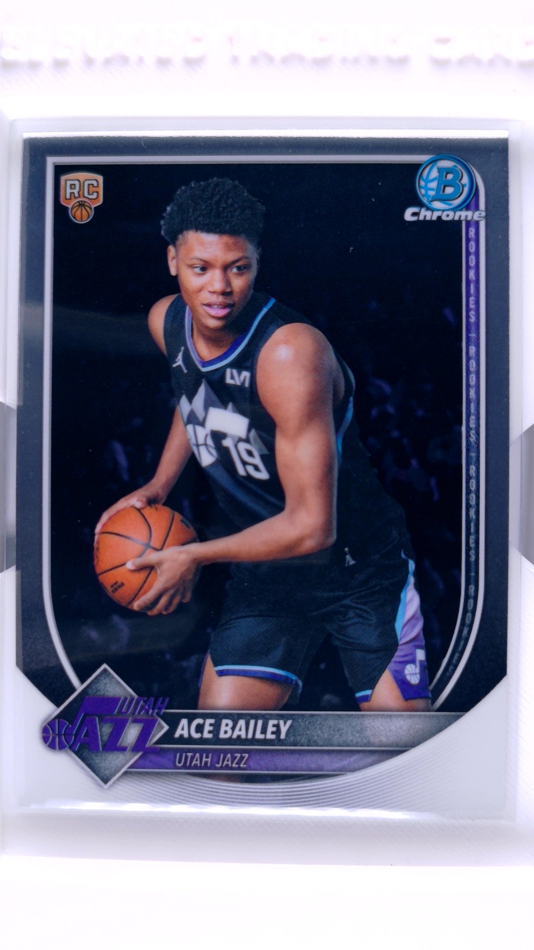 #BCV-5 Ace Bailey Rookie Chrome - front