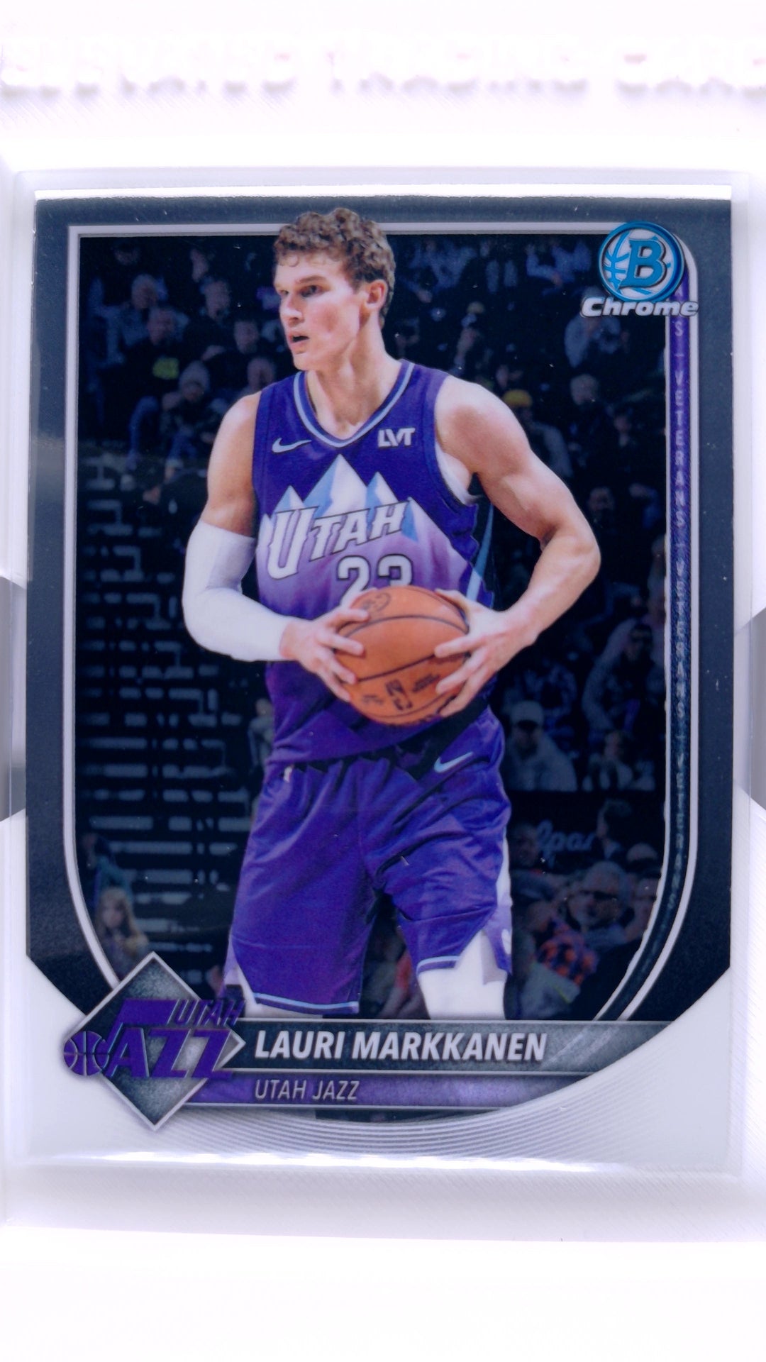 #BCV-112 Lauri Markkanen Chrome - front