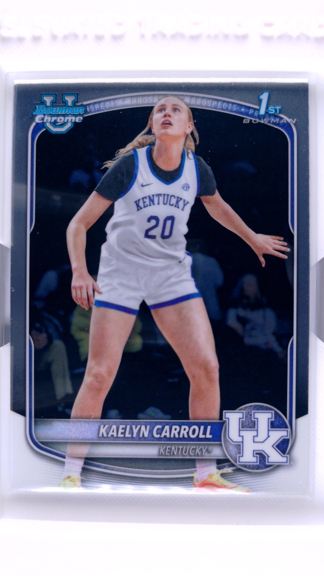 #BCP-82 Kaelyn Carroll Chrome Prospects - front
