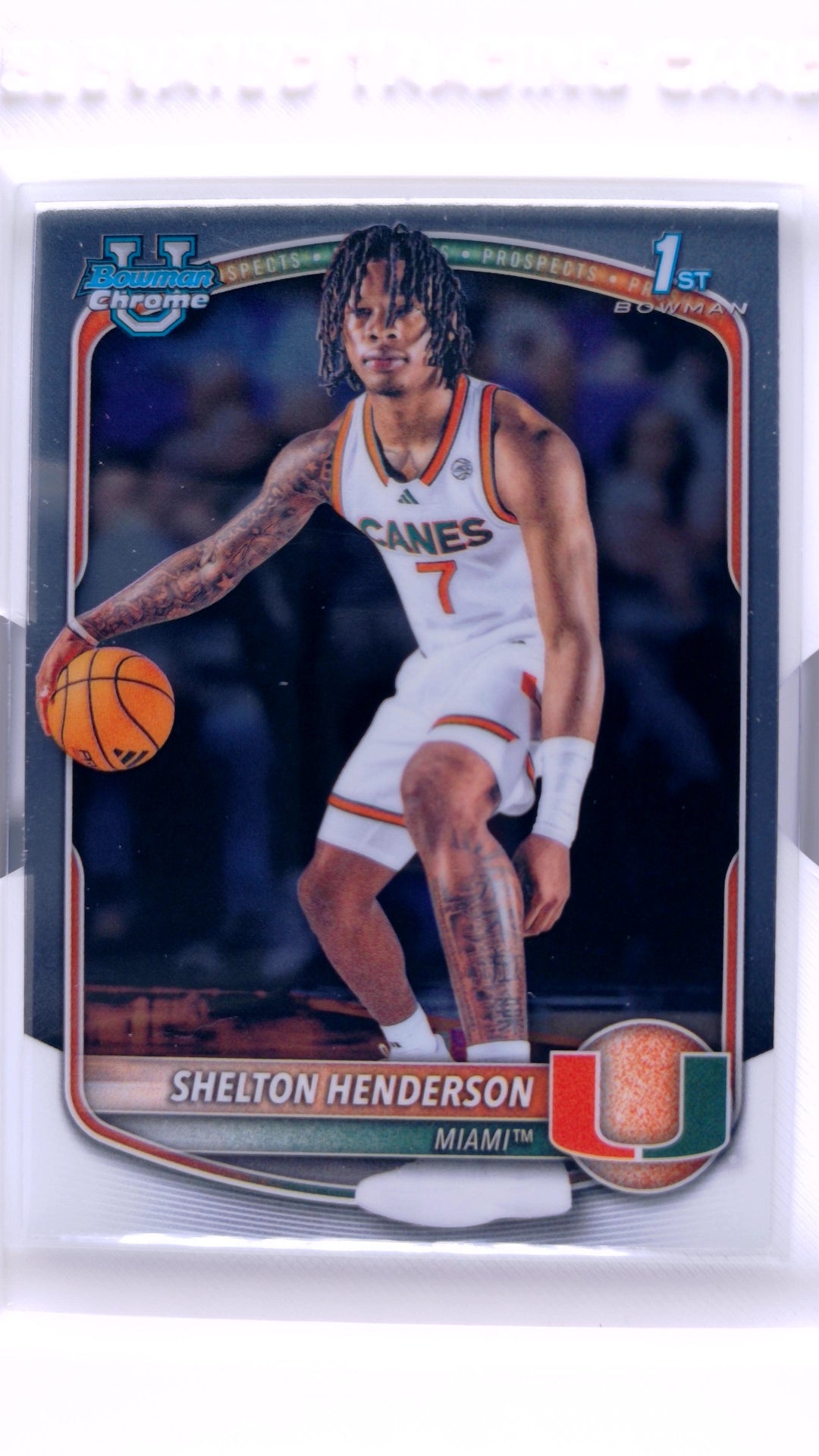 #BCP-10 Shelton Henderson Chrome Prospects - front