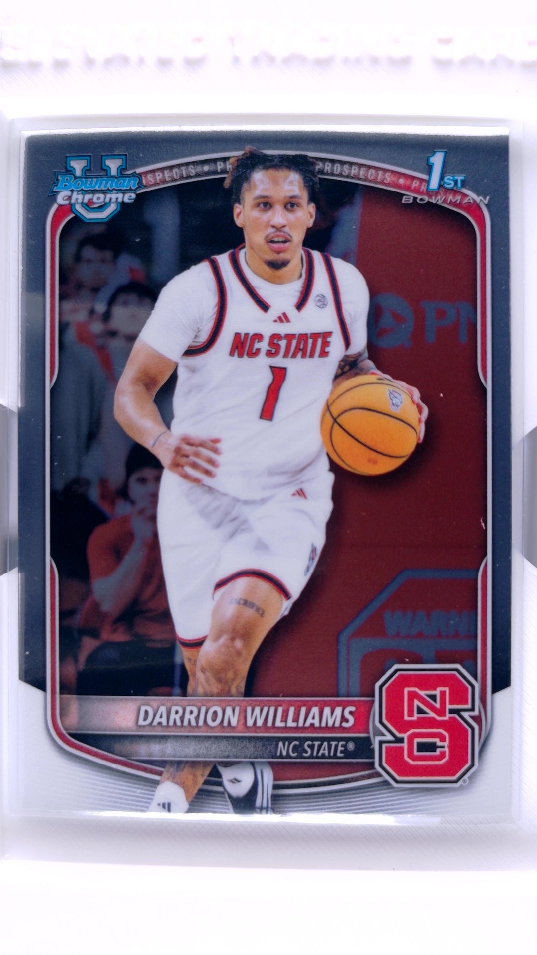 #BCP-36 Darrion Williams Chrome Prospects - front