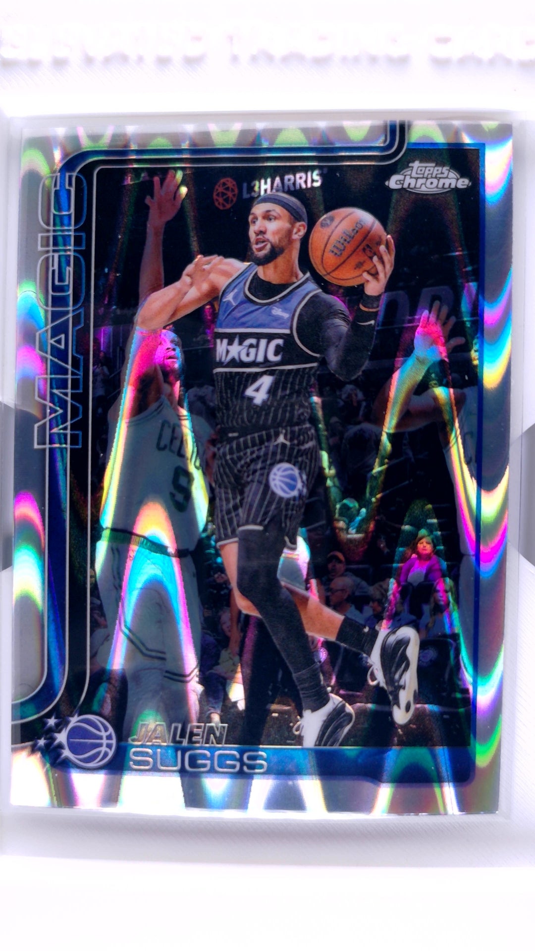 #96 Jalen Suggs Wave Refractor - front
