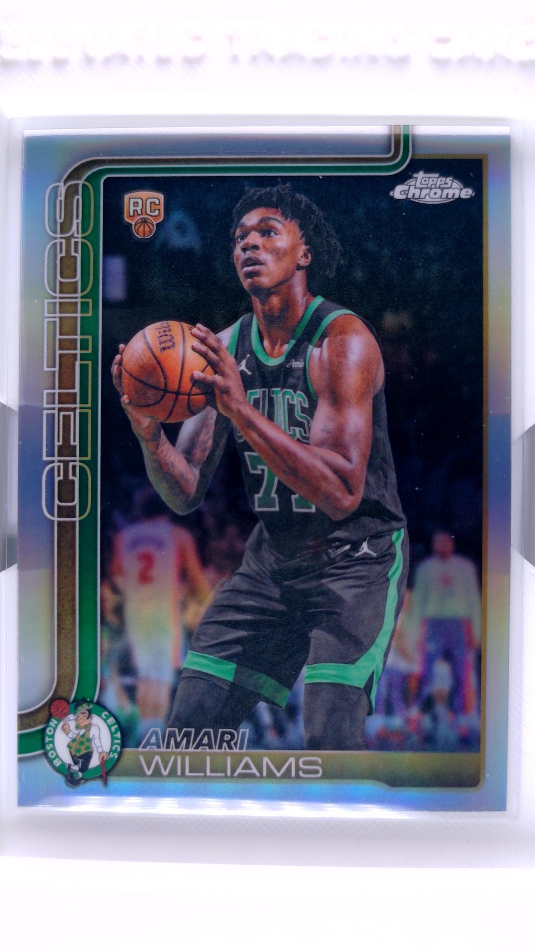 #197 Amari Williams Rookie Refractor - front