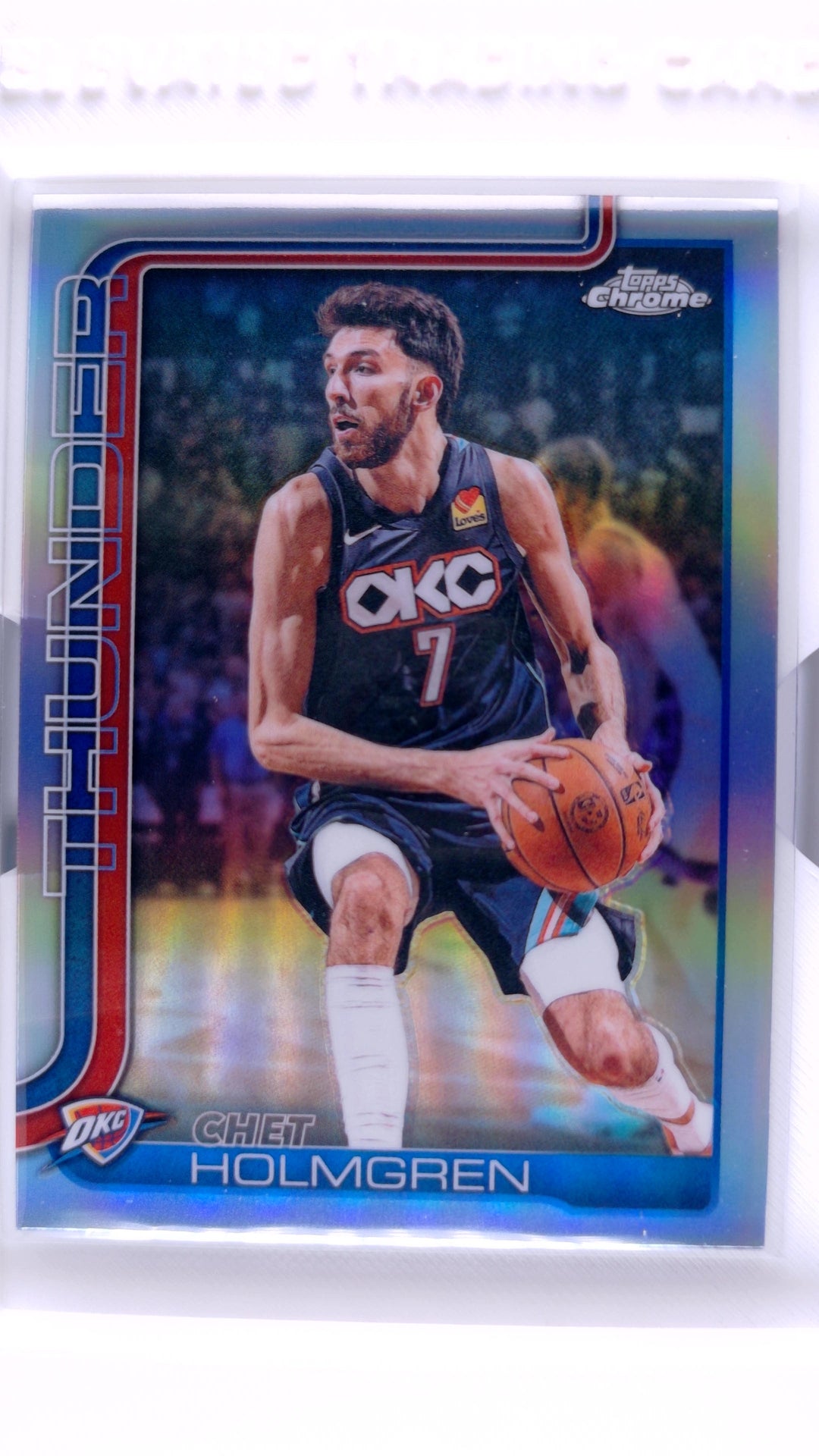 #31 Chet Holmgren Refractor - front