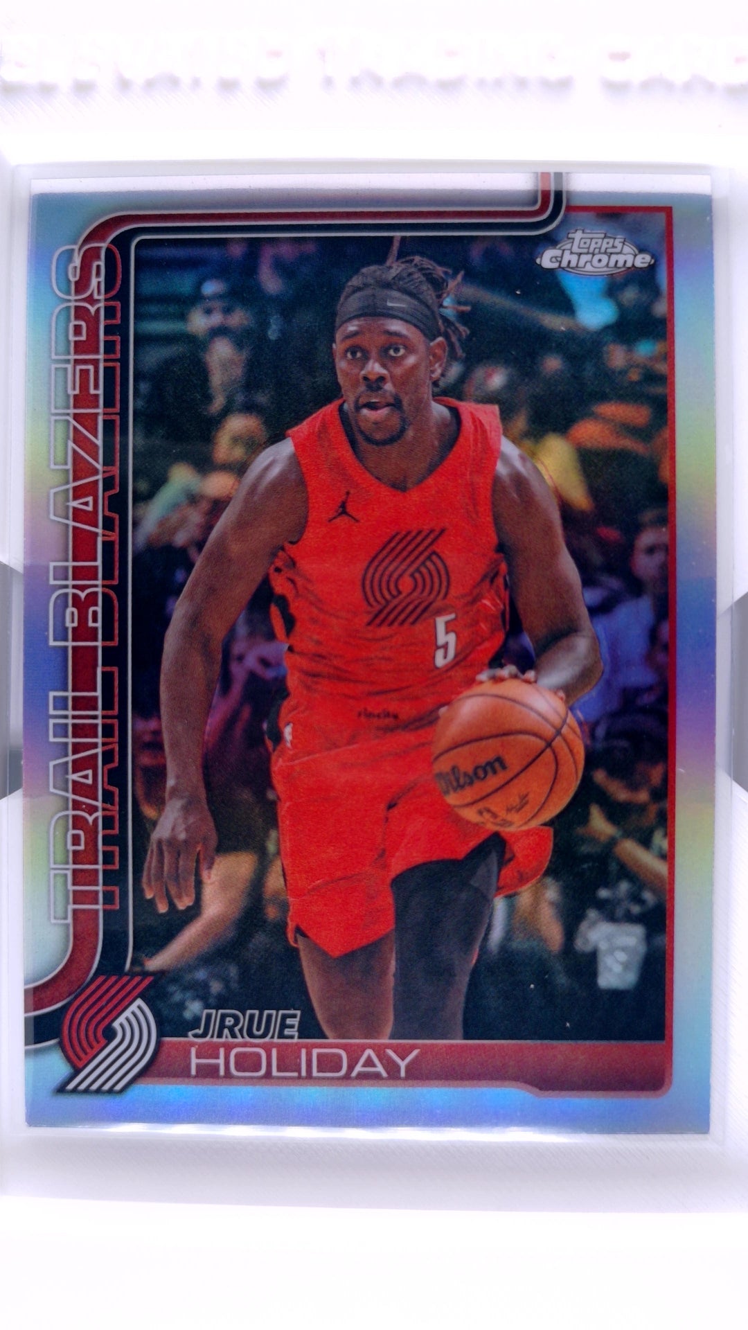 #64 Jrue Holiday Refractor - front