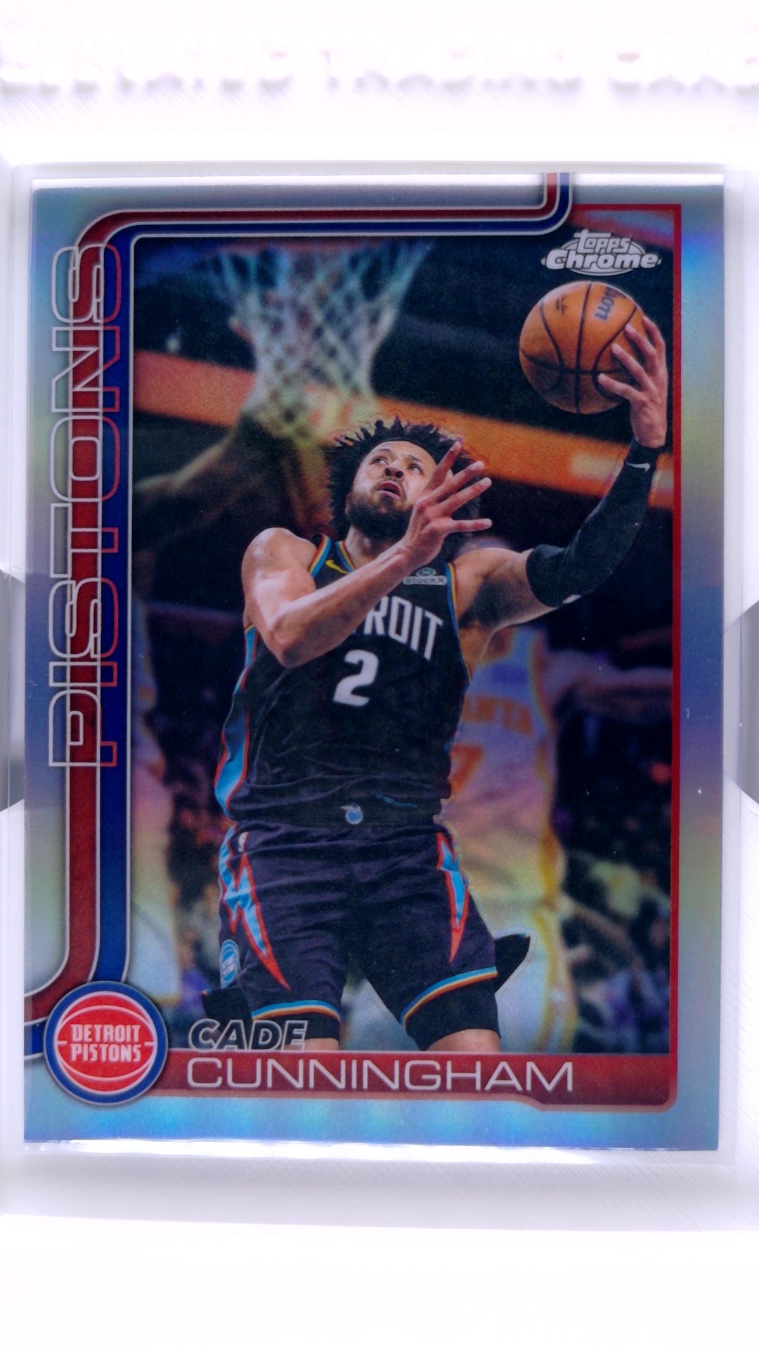 #6 Cade Cunningham Refractor - front