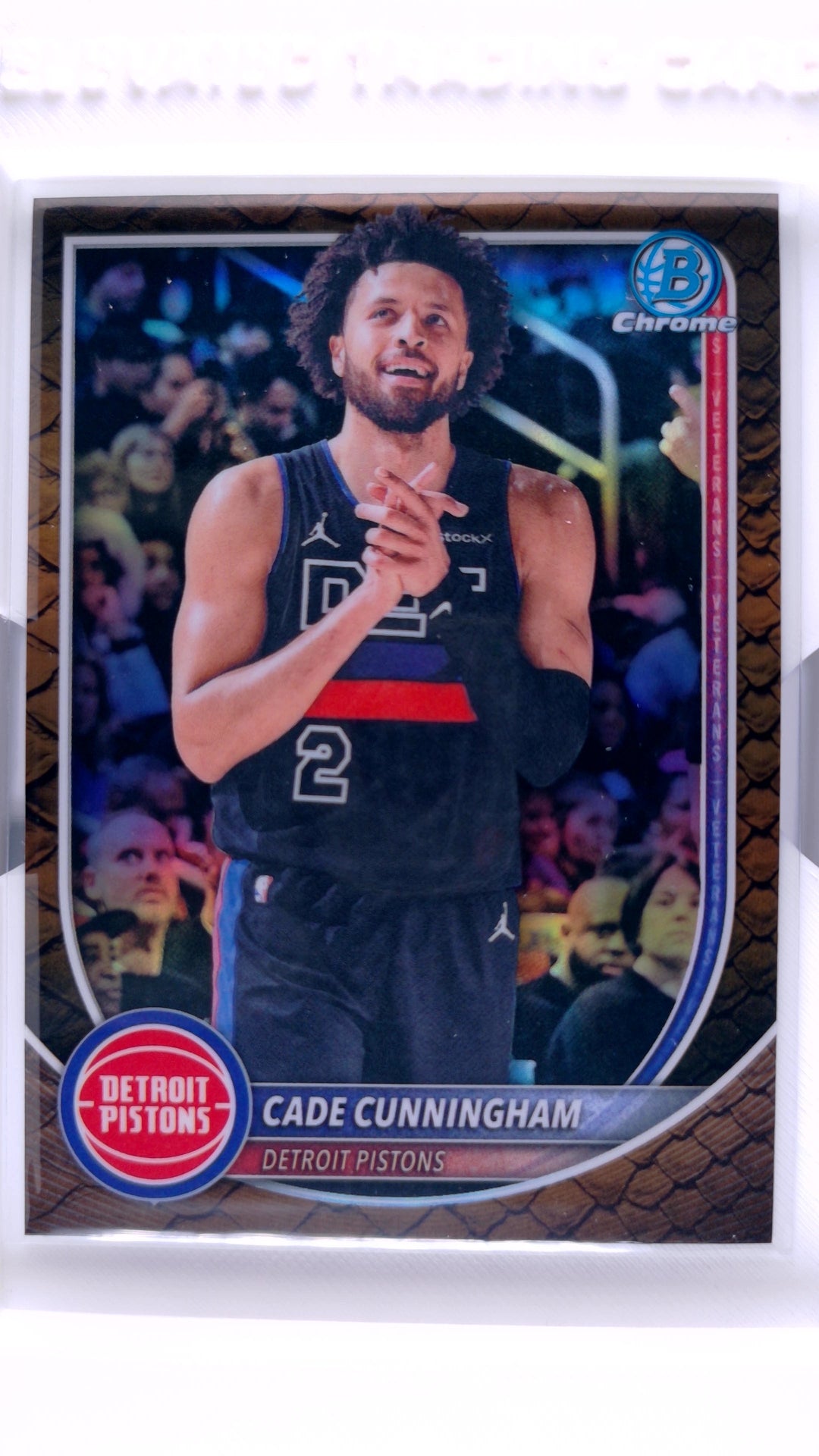 #BCV-74 Cade Cunningham Chrome - front