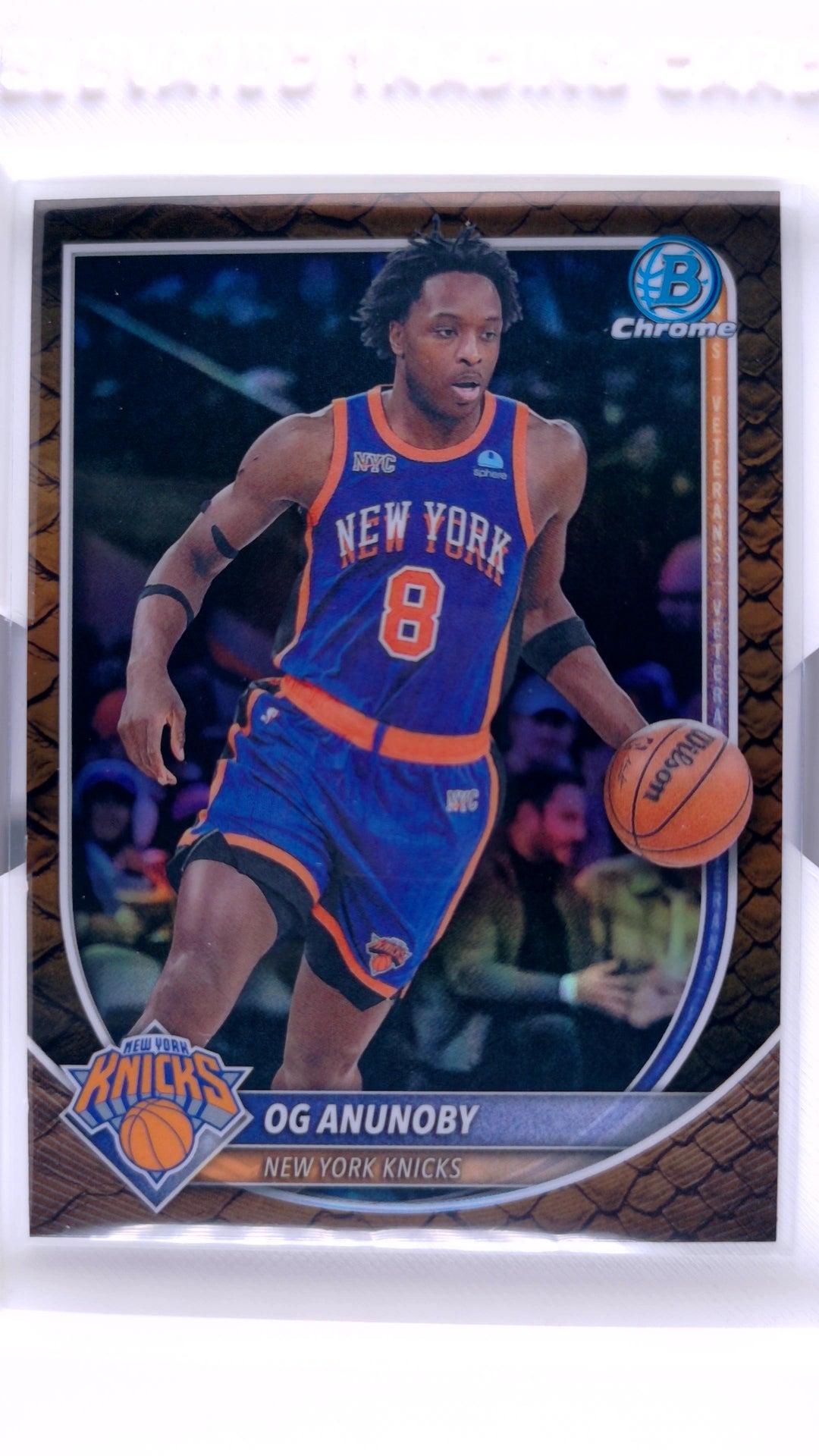 #BCV-63 OG Anunoby Chrome - front
