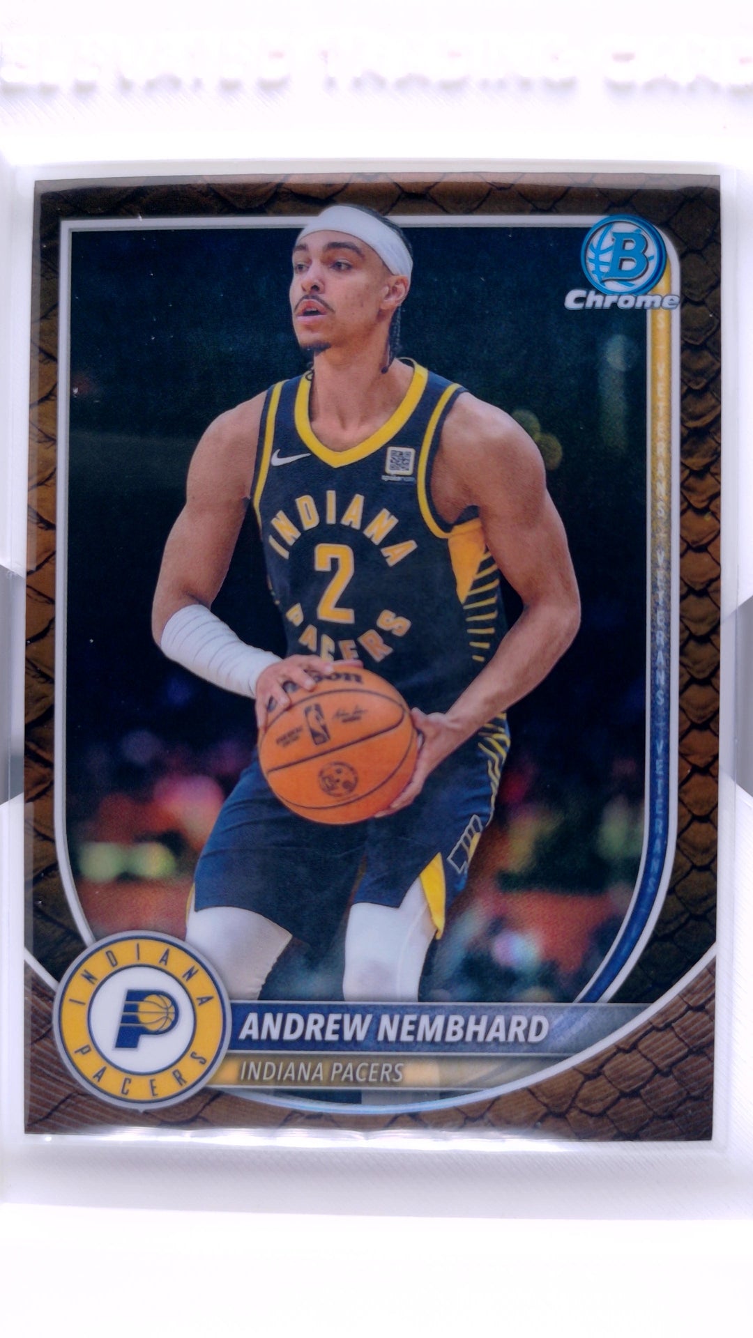 #BCV-163 Andrew Nembhard Chrome - front