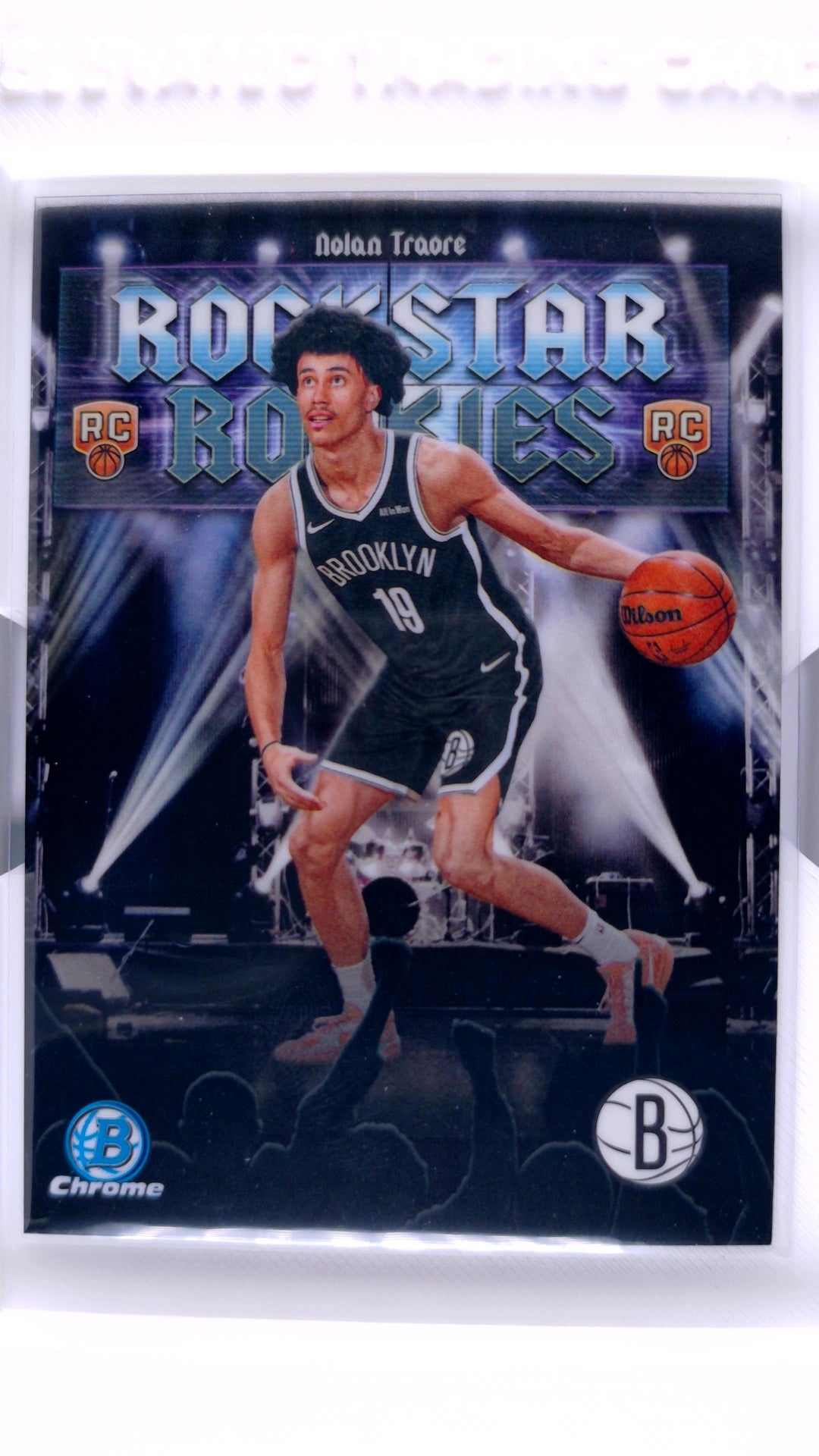 #RR-19 Nolan Traore Rookie Rockstar Rookies - front