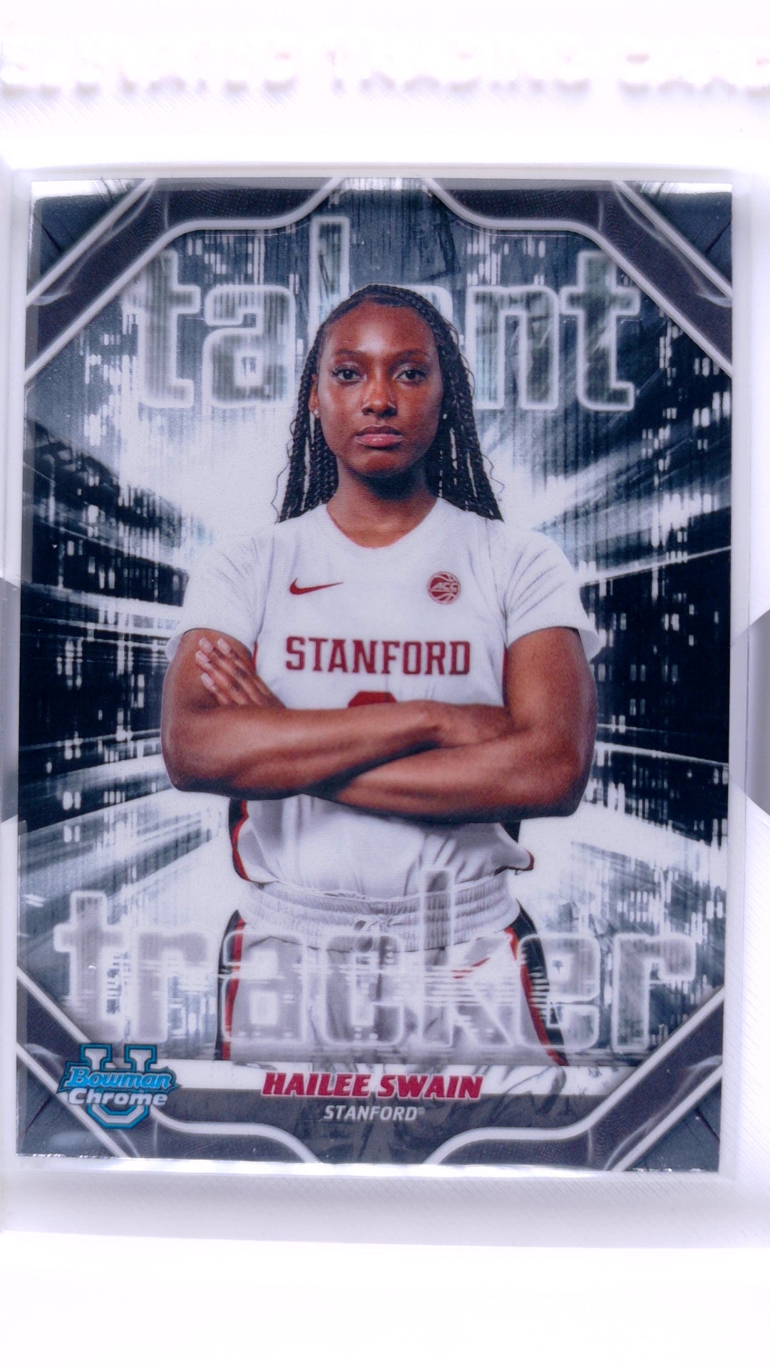 #TT-13 Hailee Swain Talent Tracker - front