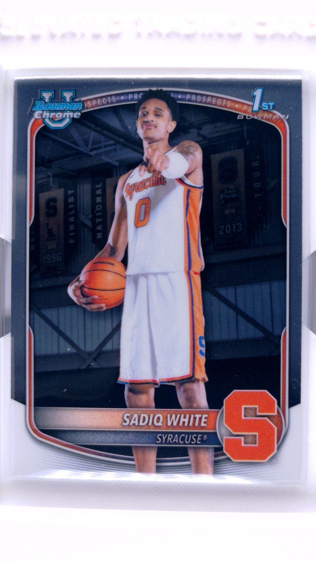 #BCP-41 Sadiq White Chrome Prospects - front