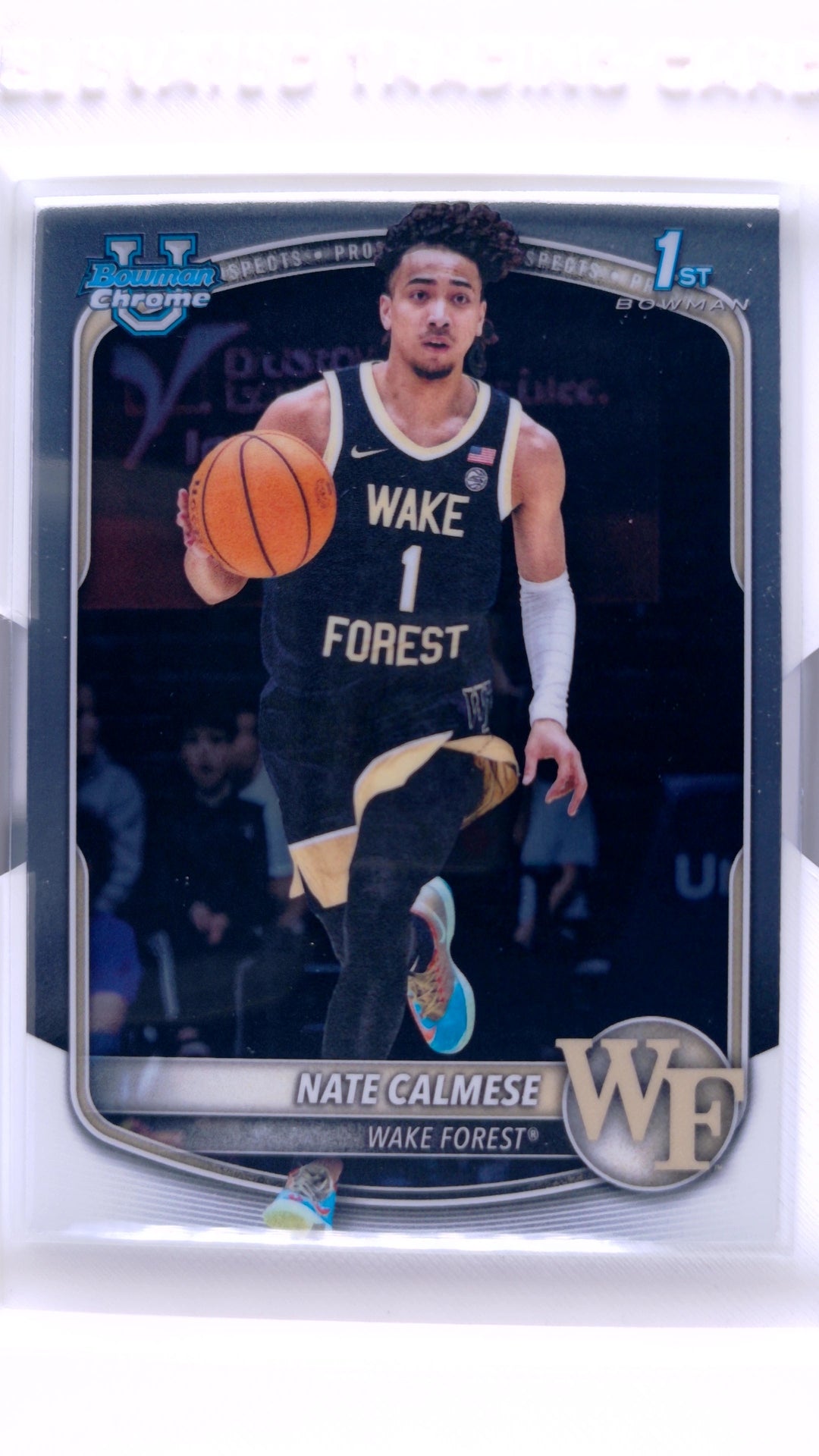 #BCP-92 Nate Calmese Chrome Prospects - front