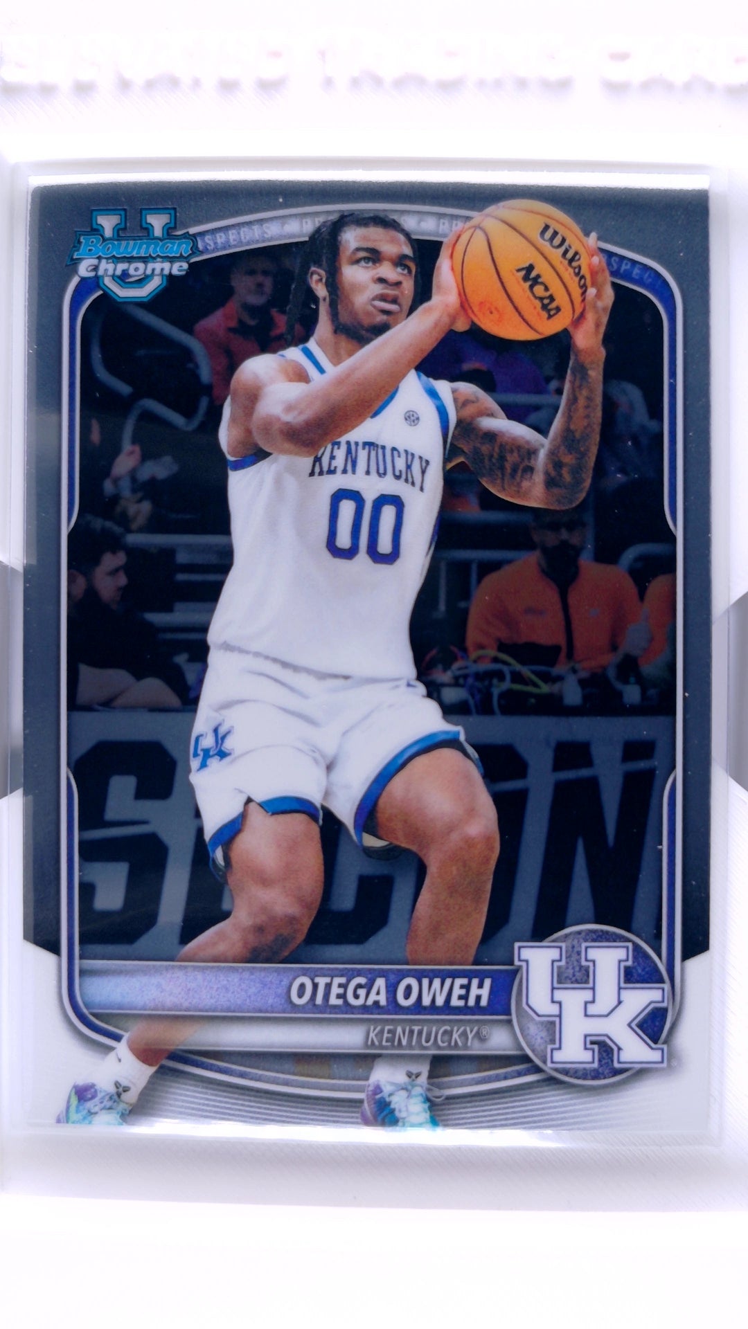 #BCP-98 Otega Oweh Chrome Prospects - front