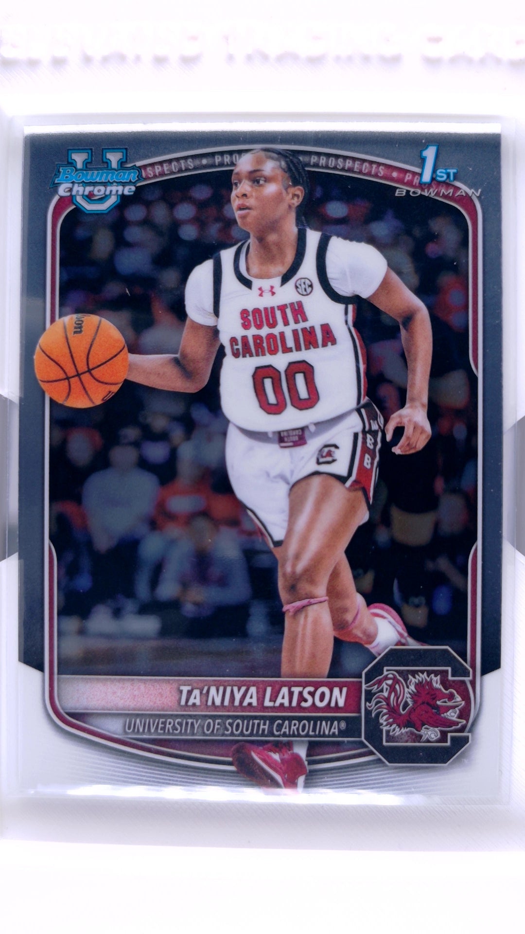 #BCP-86 Ta'Niya Latson Chrome Prospects - front