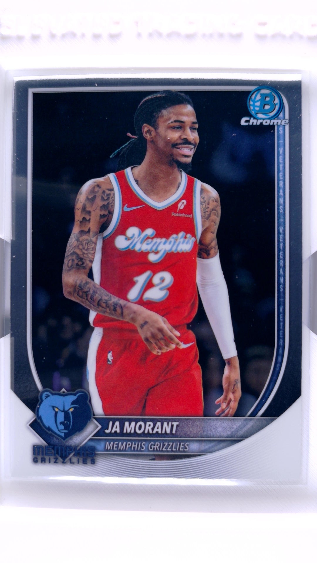 #BCV-136 Ja Morant Chrome - front