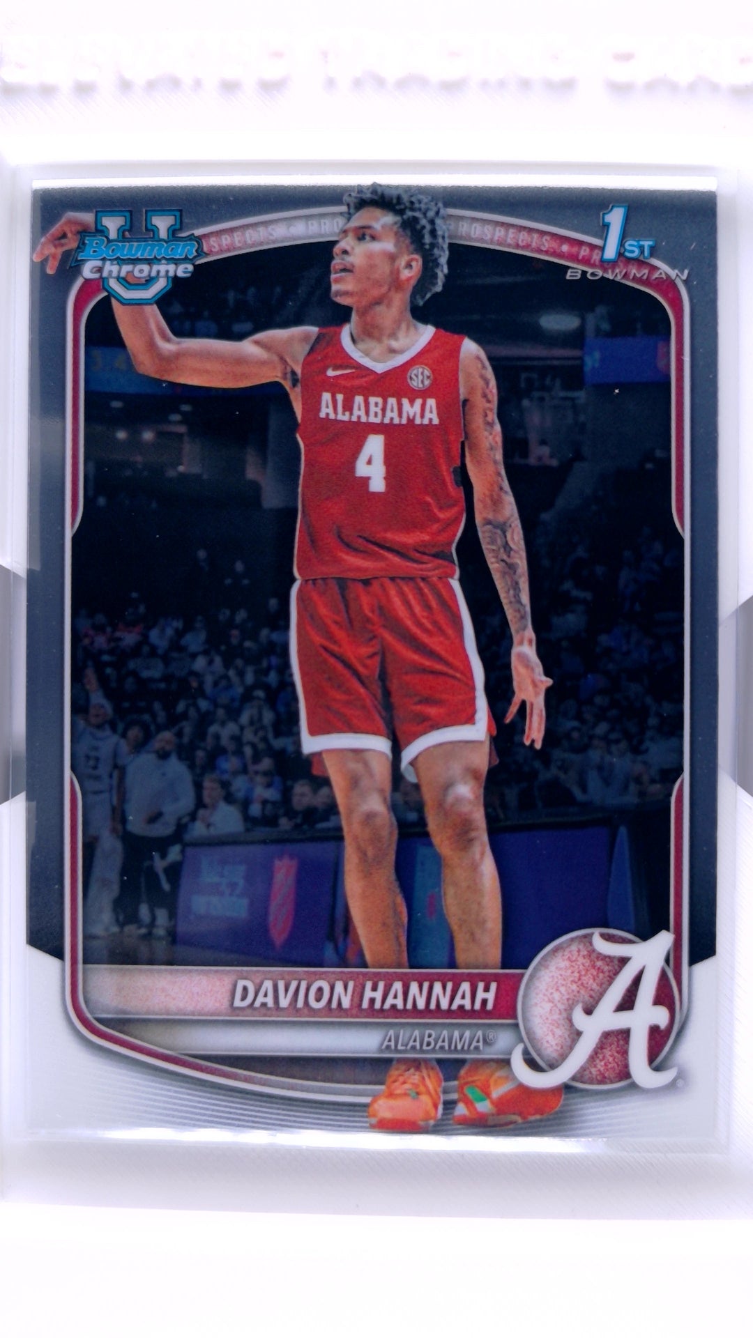 #BCP-46 Davion Hannah Chrome Prospects - front