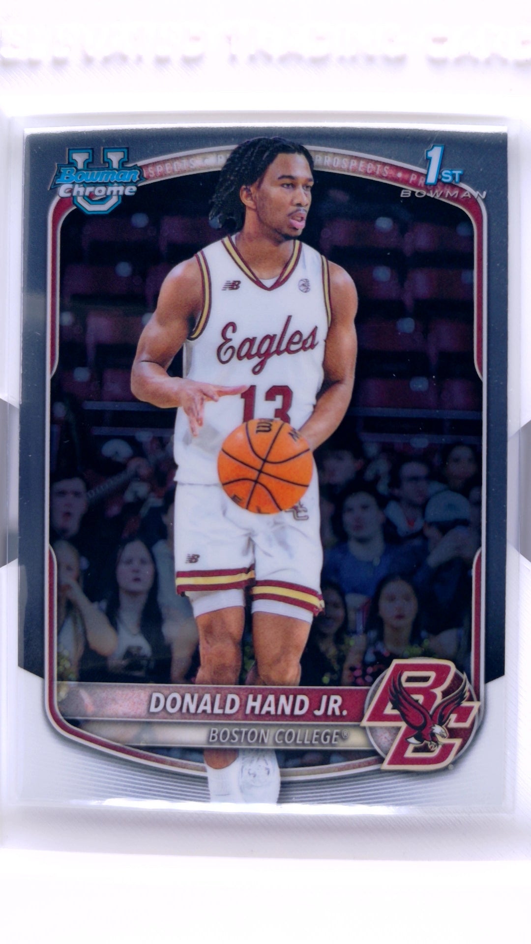 #BCP-57 Donald Hand Jr. Chrome Prospects - front