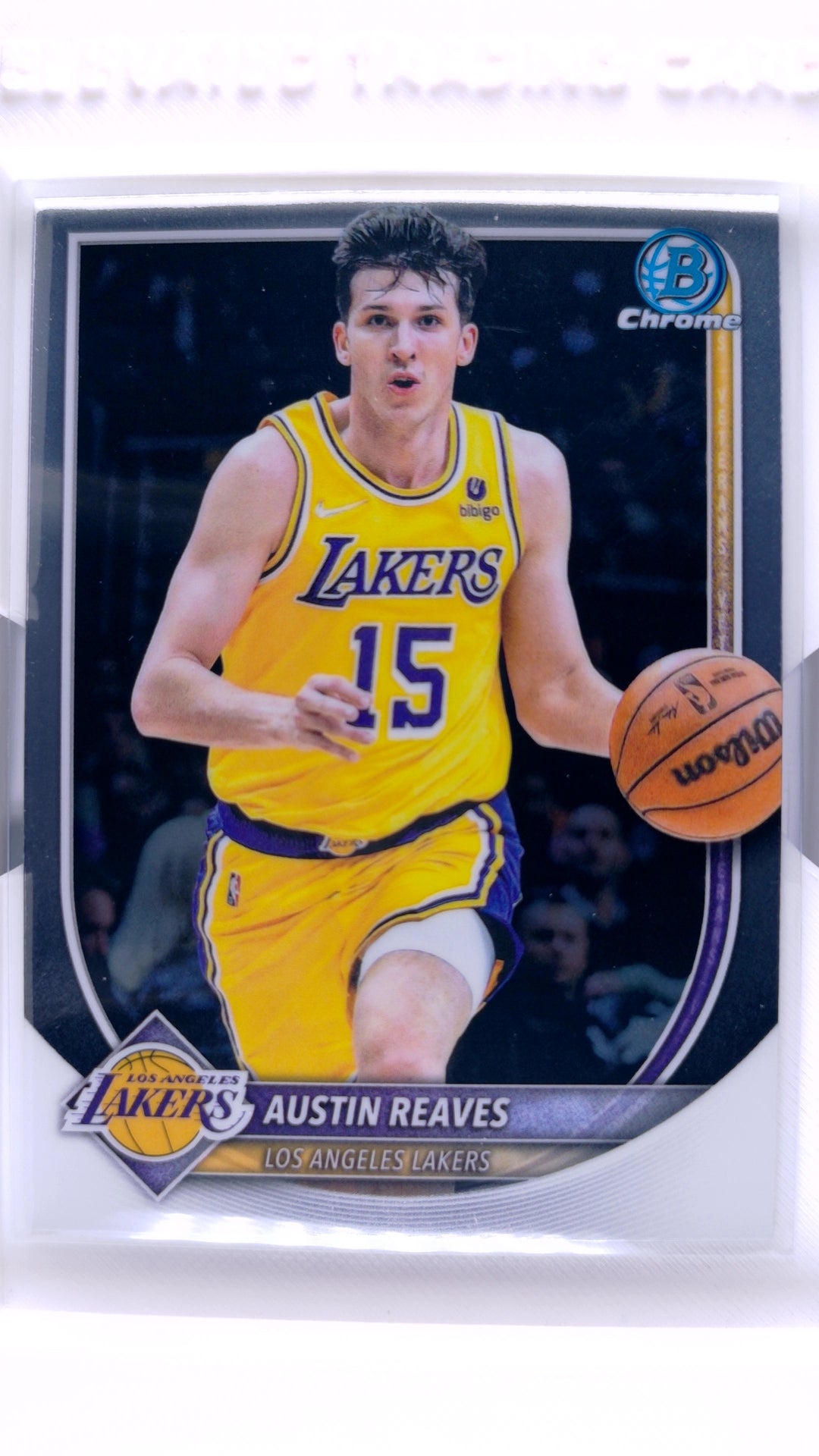 #BCV-193 Austin Reaves Chrome - front