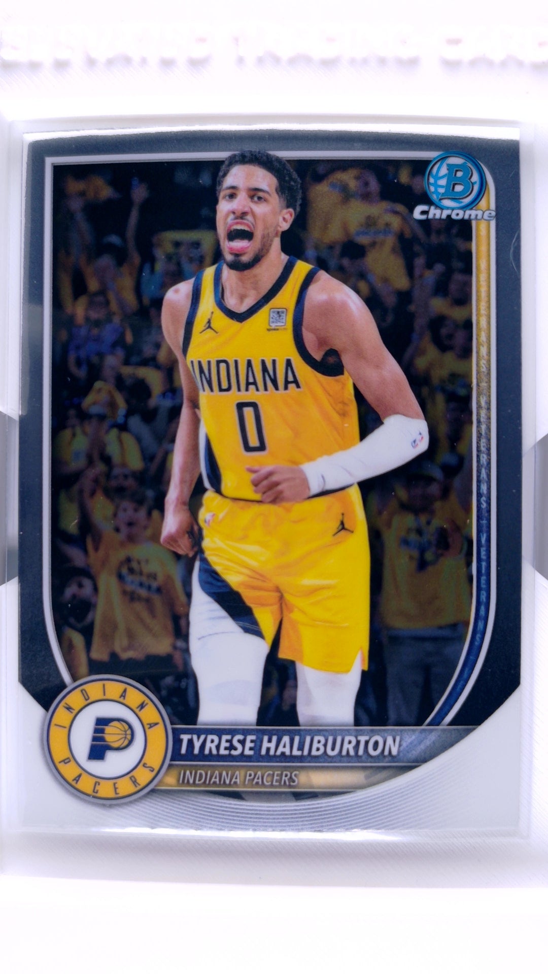 #BCV-77 Tyrese Haliburton Chrome - front