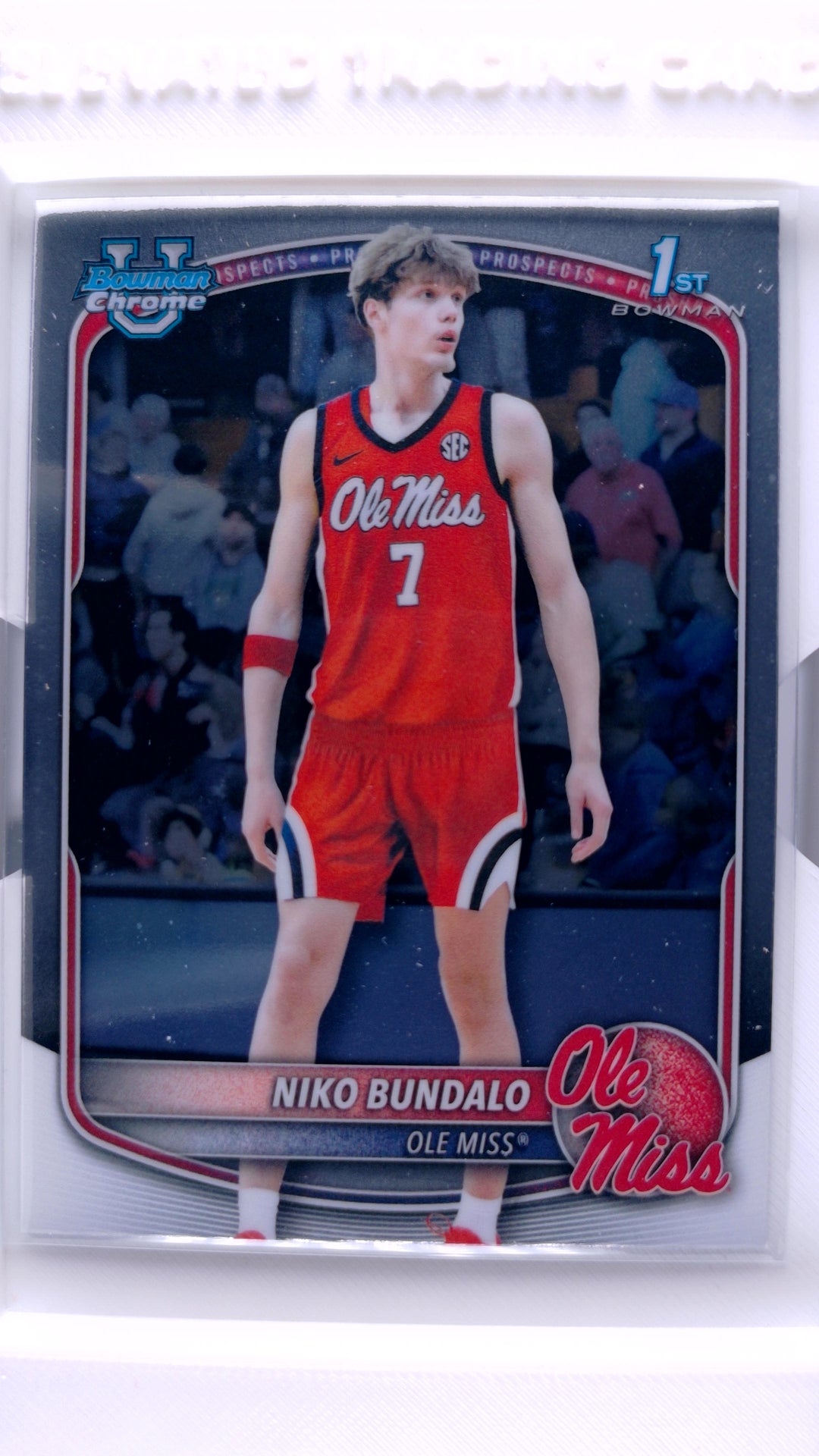 #BCP-18 Niko Bundalo Chrome Prospects - front