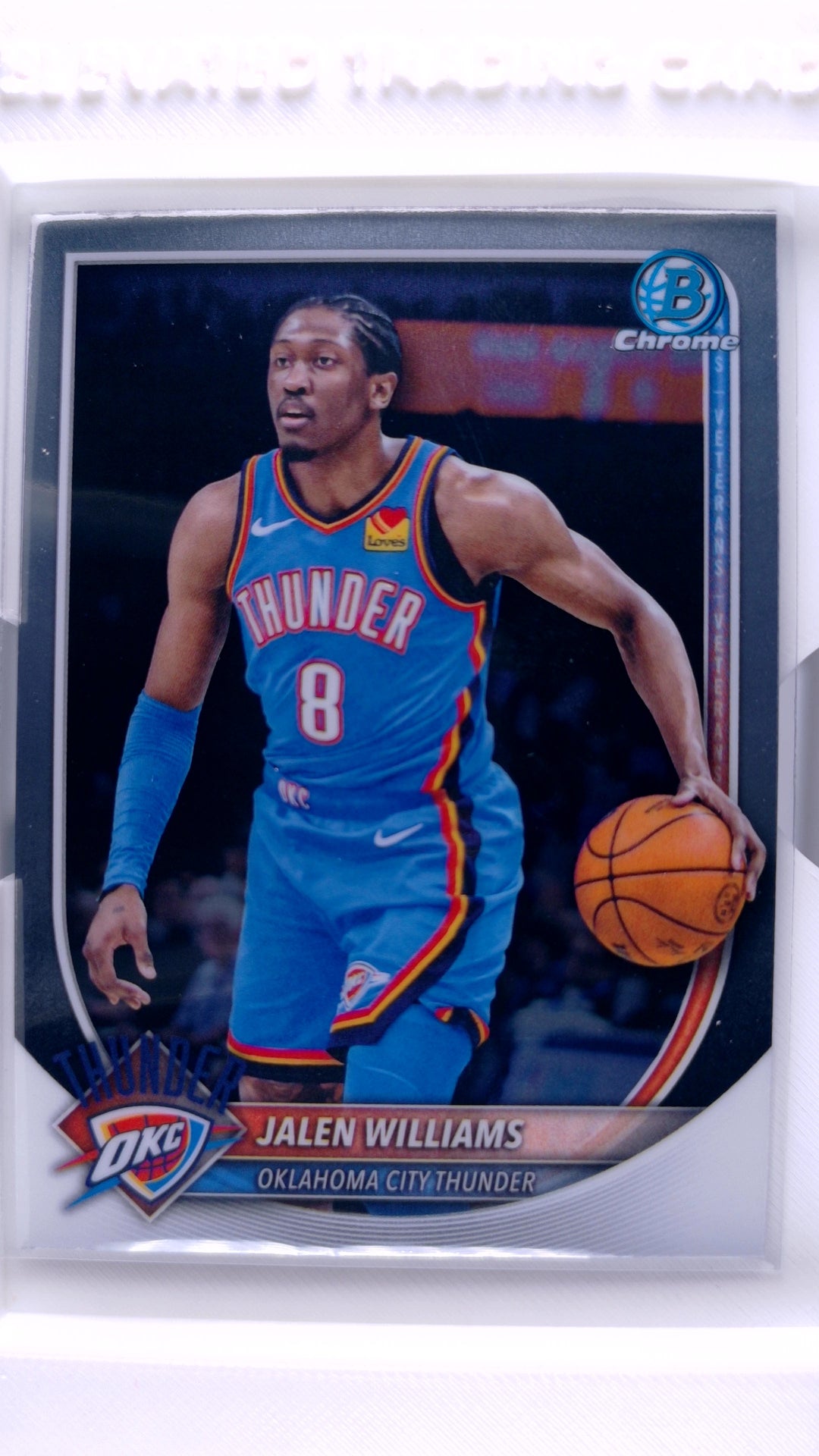 #BCV-107 Jalen Williams Chrome - front