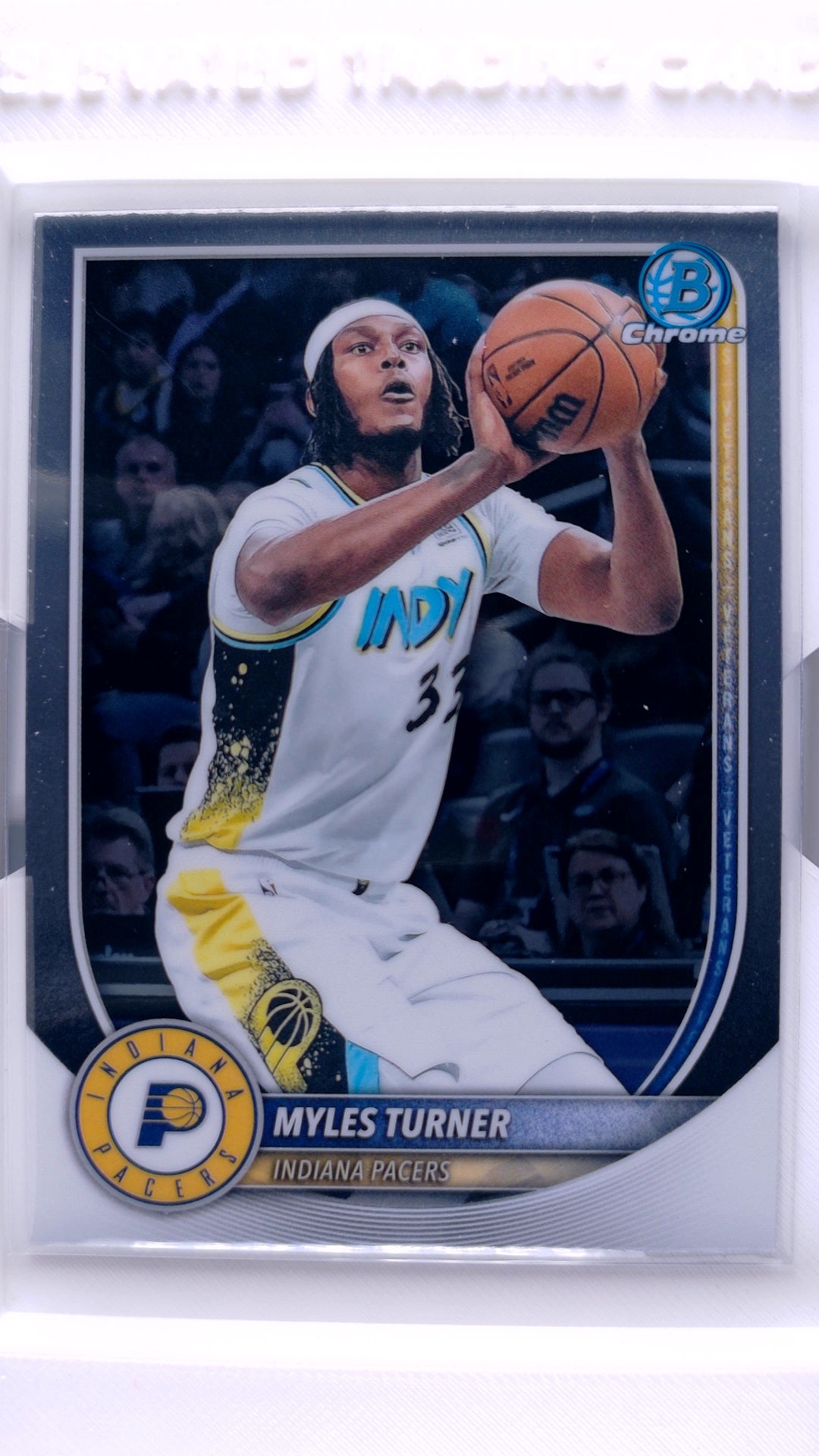 #BCV-161 Myles Turner Chrome - front