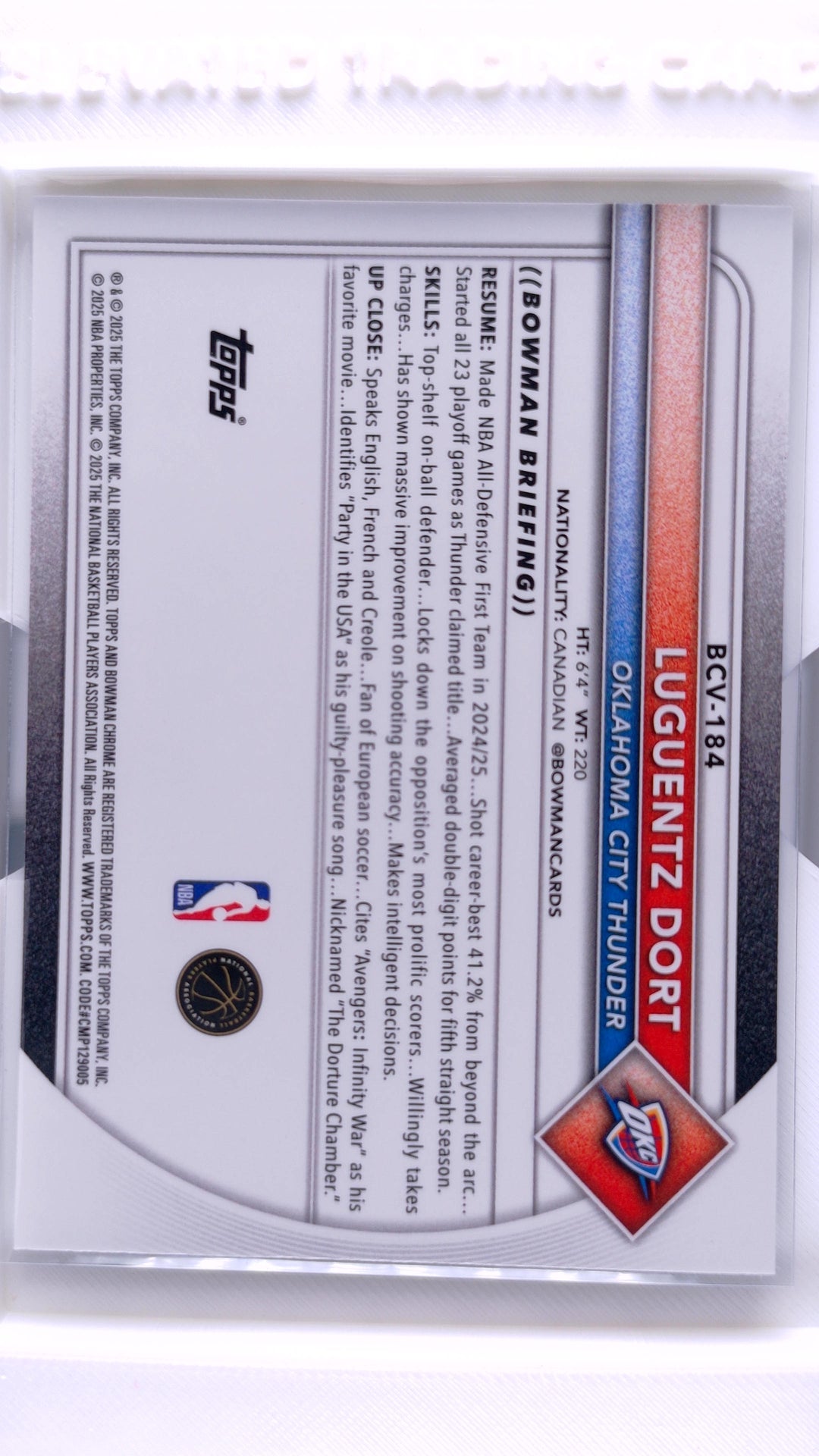 #BCV-184 Luguentz Dort Chrome - back
