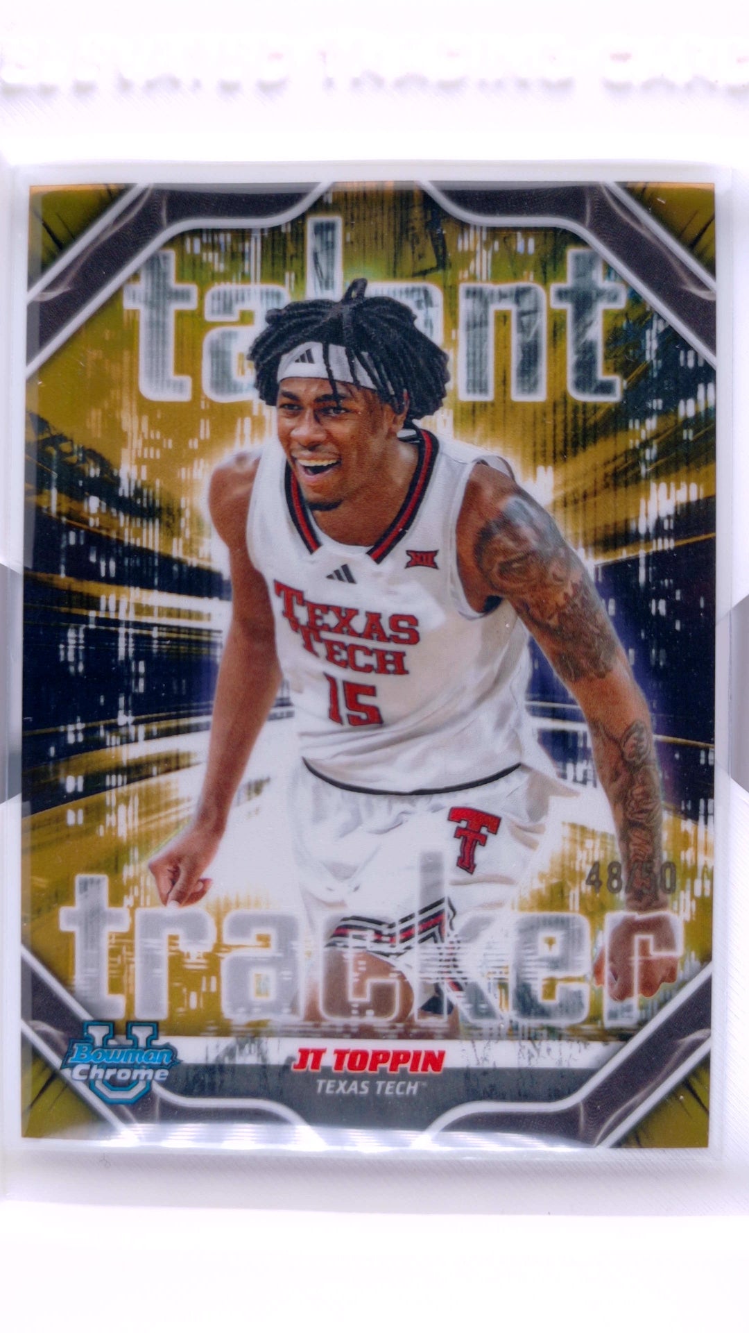 #TT-21 JT Toppin Talent Tracker - front