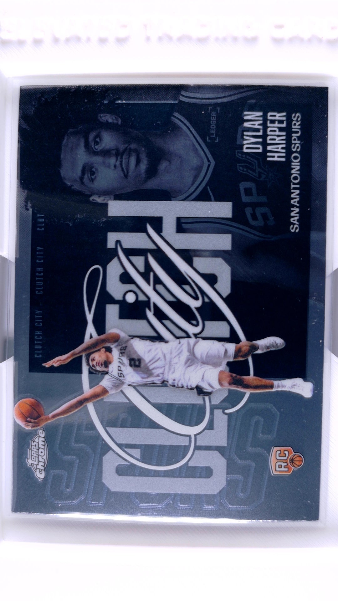 #YQ-2 Dylan Harper Rookie Clutch City - front