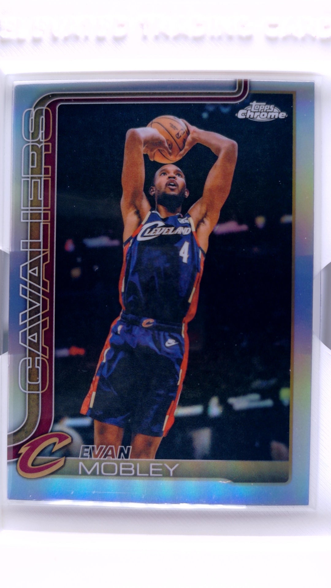 #25 Evan Mobley Refractor - front